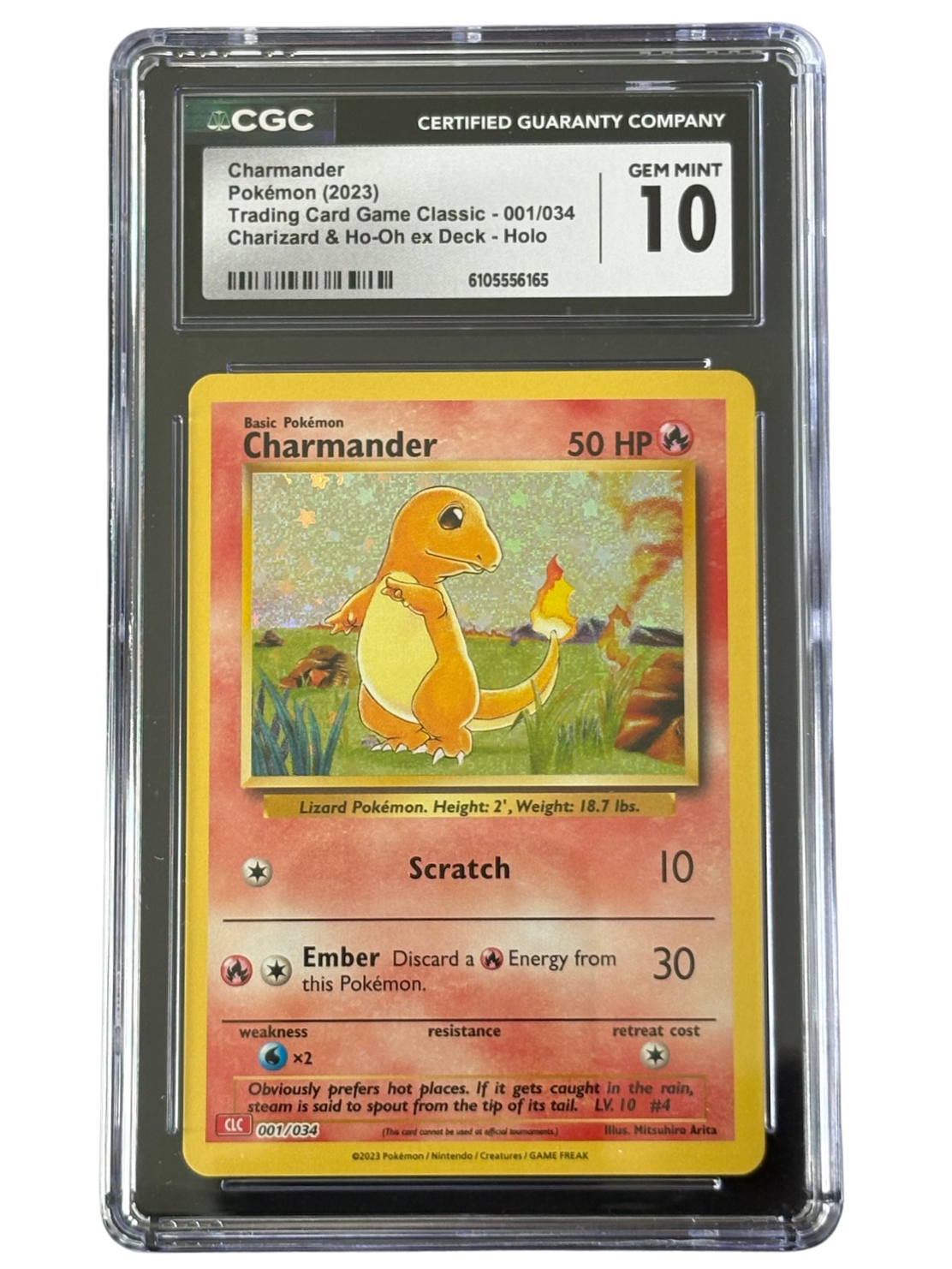 Charmander 001/034 ENG 2023 (NM)