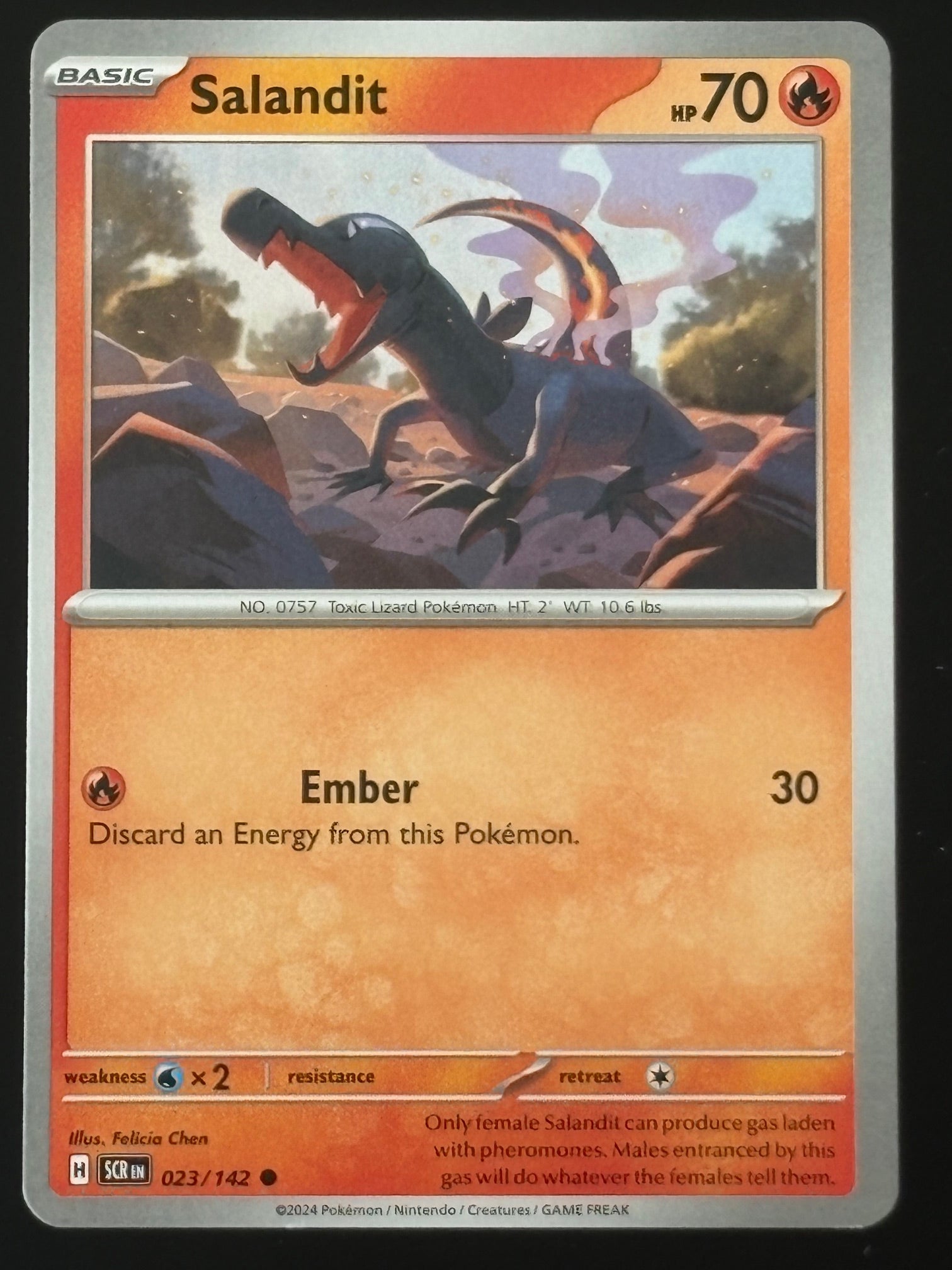 Salandit 023/142 SCR ENG 2024 (NM)