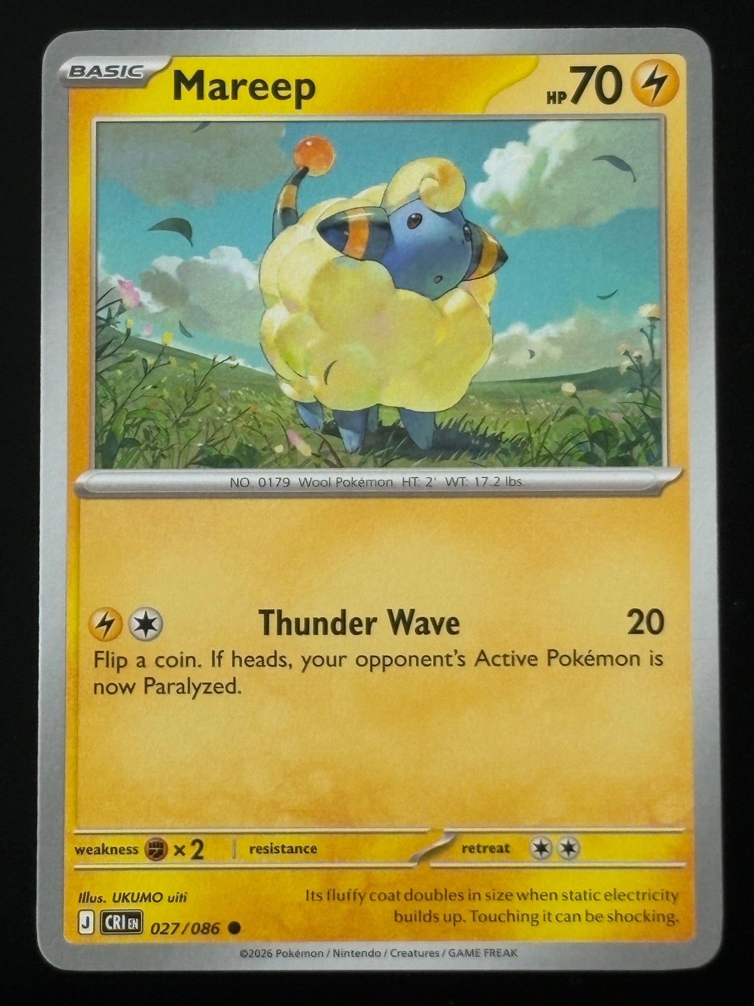 Mareep 027/086 ENG 2026 (NM)