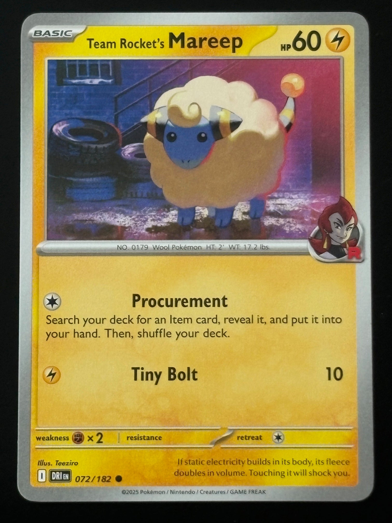 TR Mareep 072/182 DRI ENG 2025 (NM)