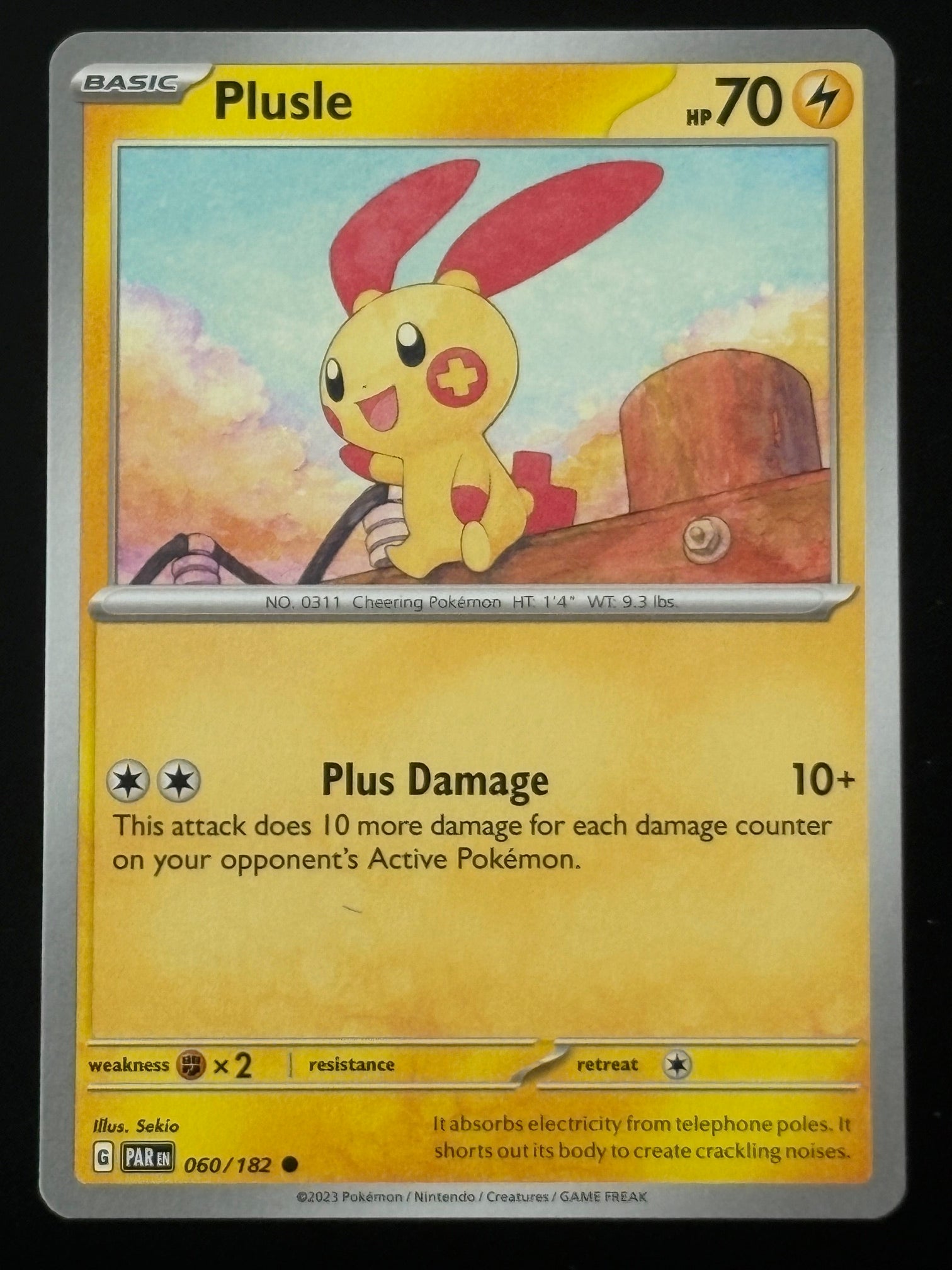 Plusle 060/182 PAR ENG 2023 (NM)