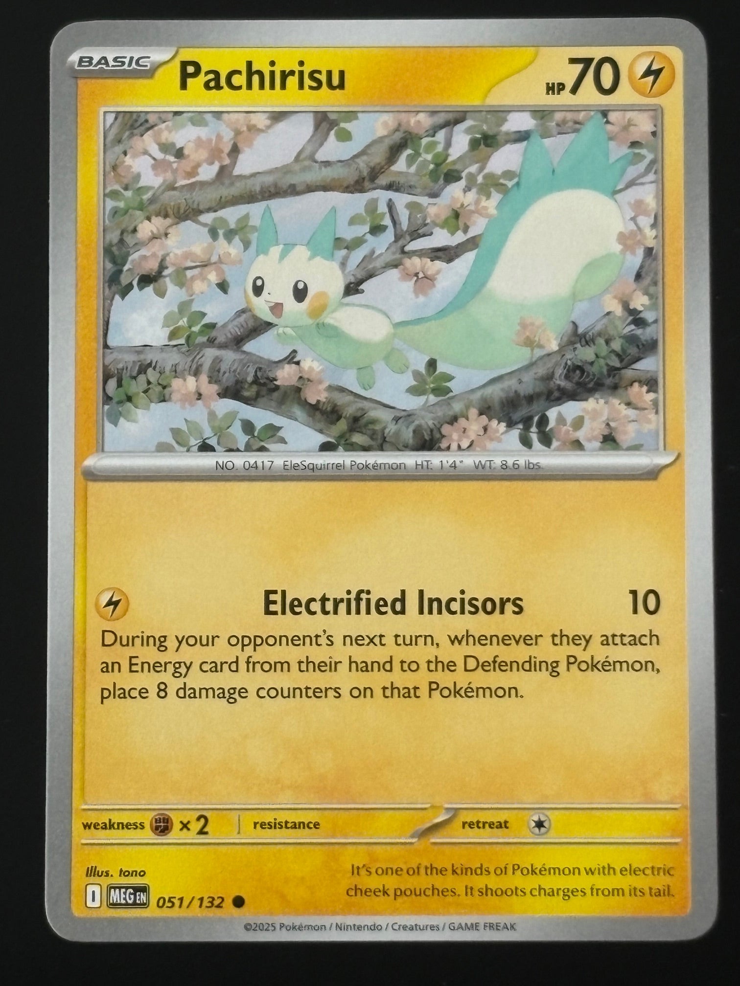 Pachirisu 051/132 MEG ENG 2025 (NM)