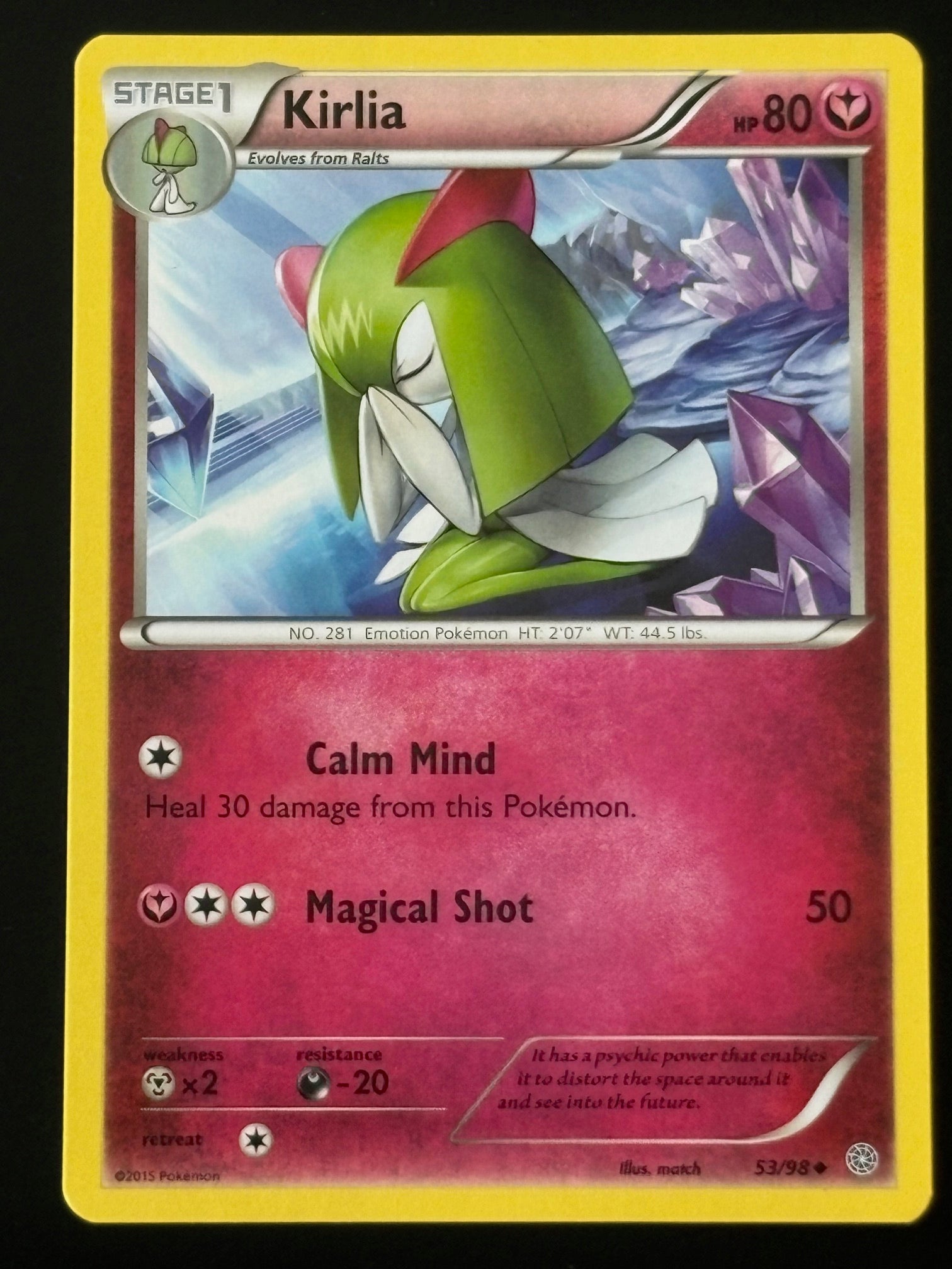 Kirlia 53/98 ENG 2015 (NM)