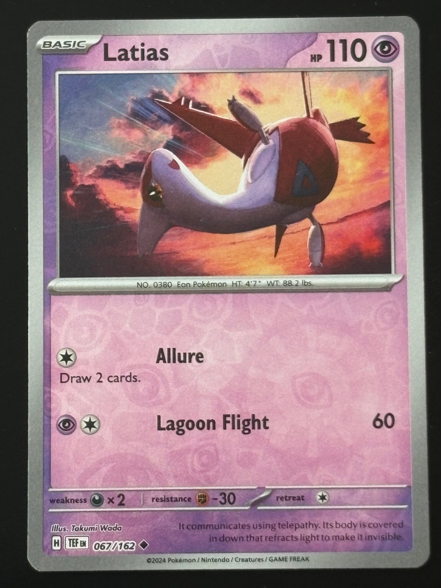 Latias 067/162 TEF ENG 2024 (NM)