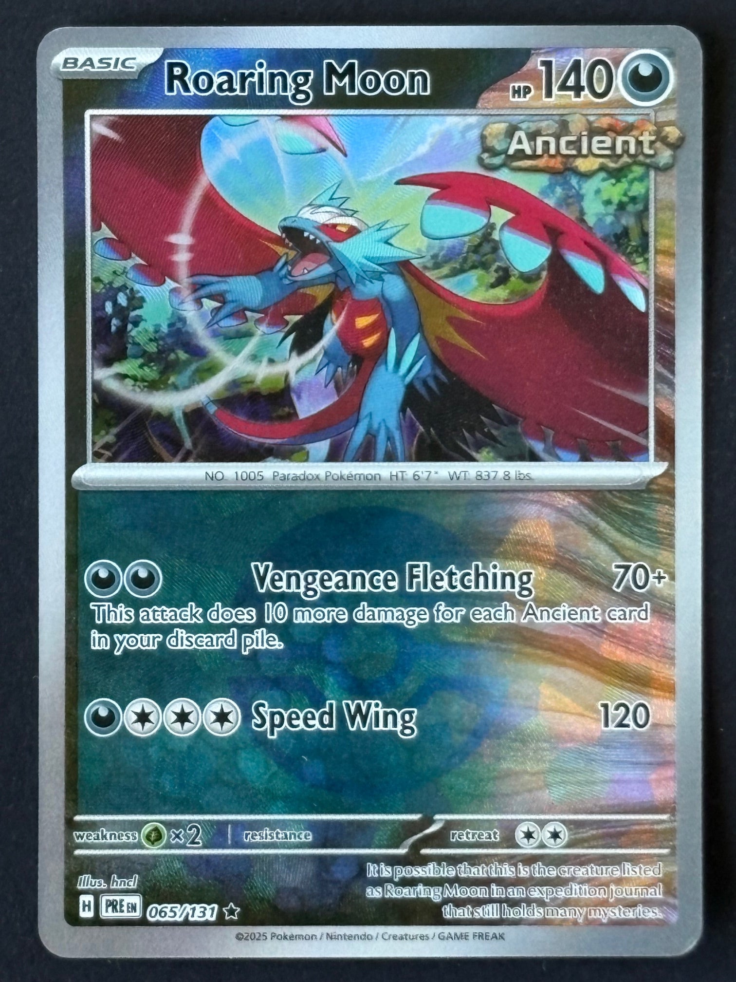 Roaring Moon 065/131 PRE ENG 2025 (NM)