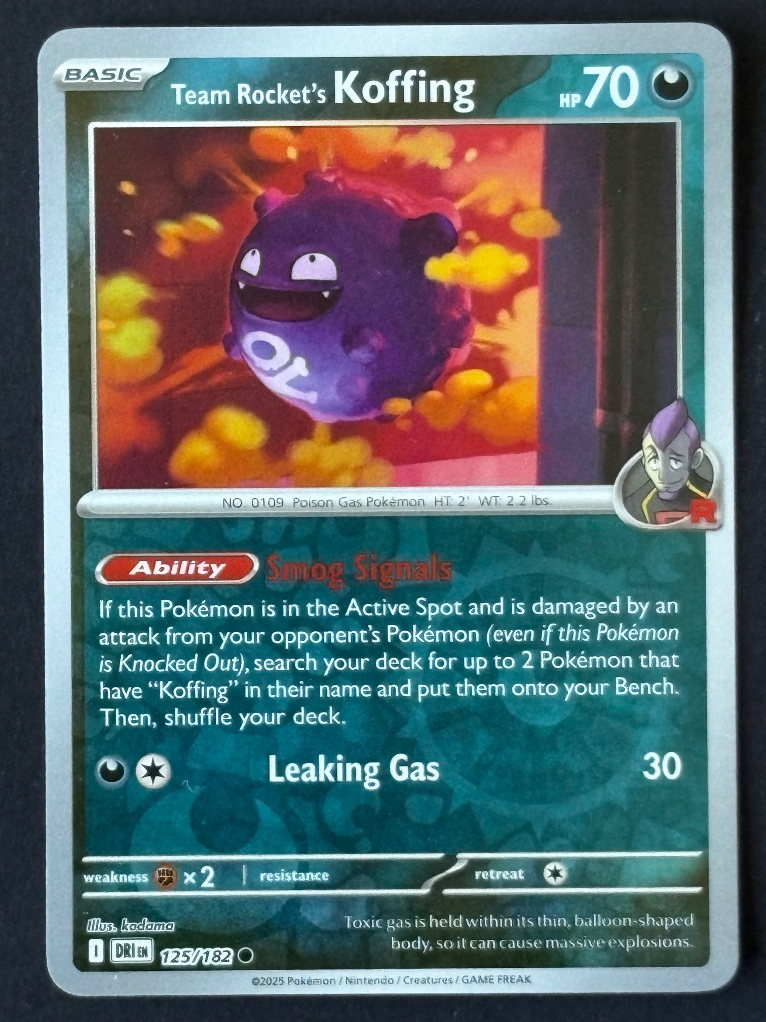 TR Koffing 125/182 DRI ENG 2025 (NM)