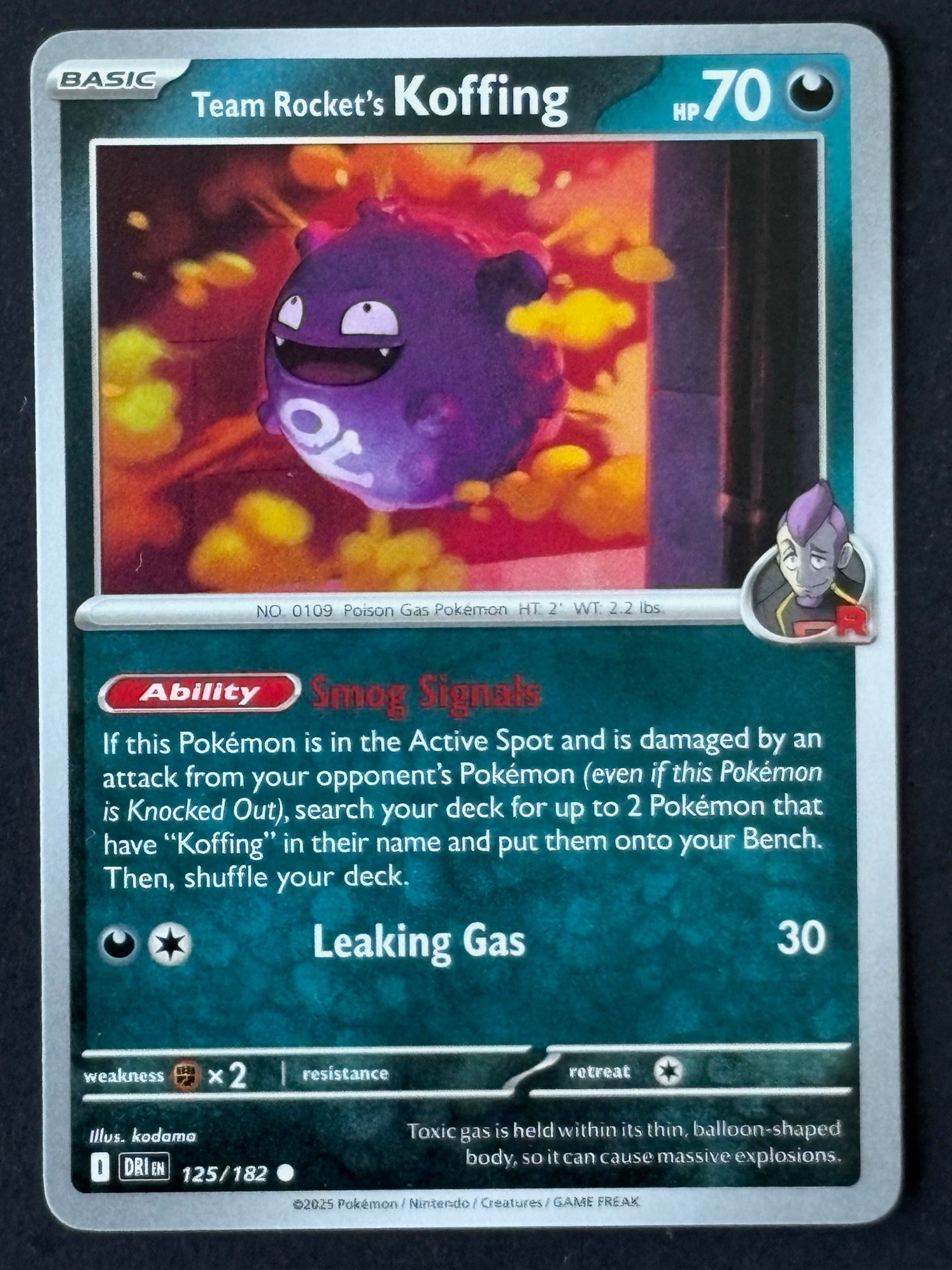 TR Koffing 125/182 DRI ENG 2025 (NM)