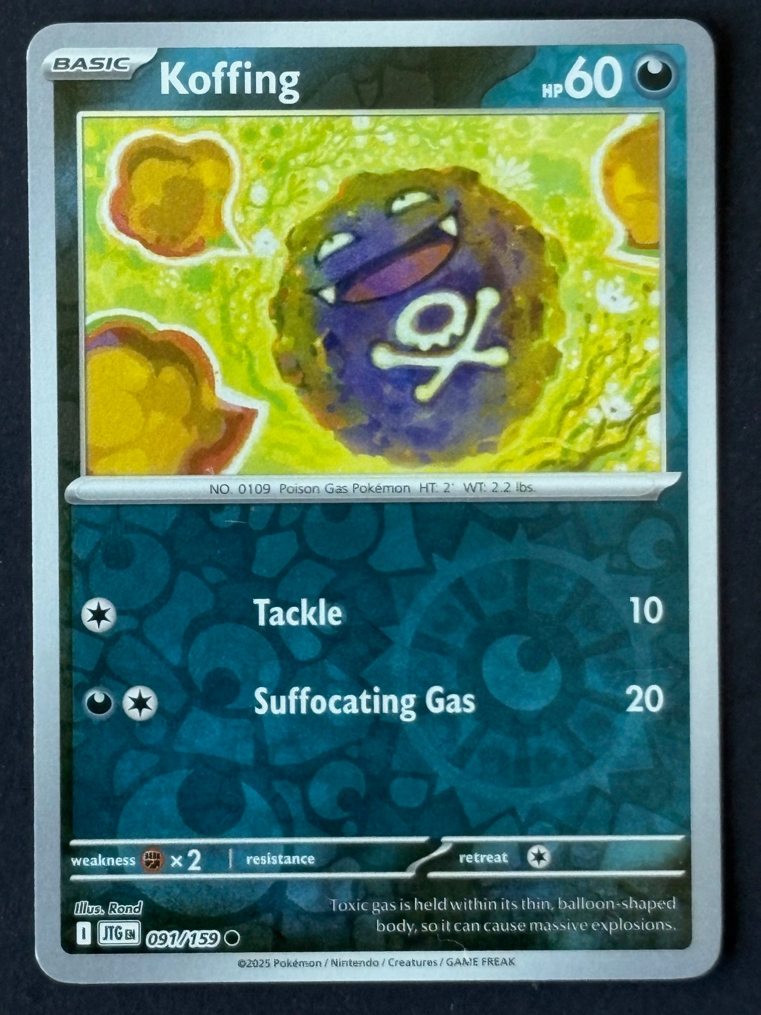Koffing 091/159 JTG ENG 2025 (NM)