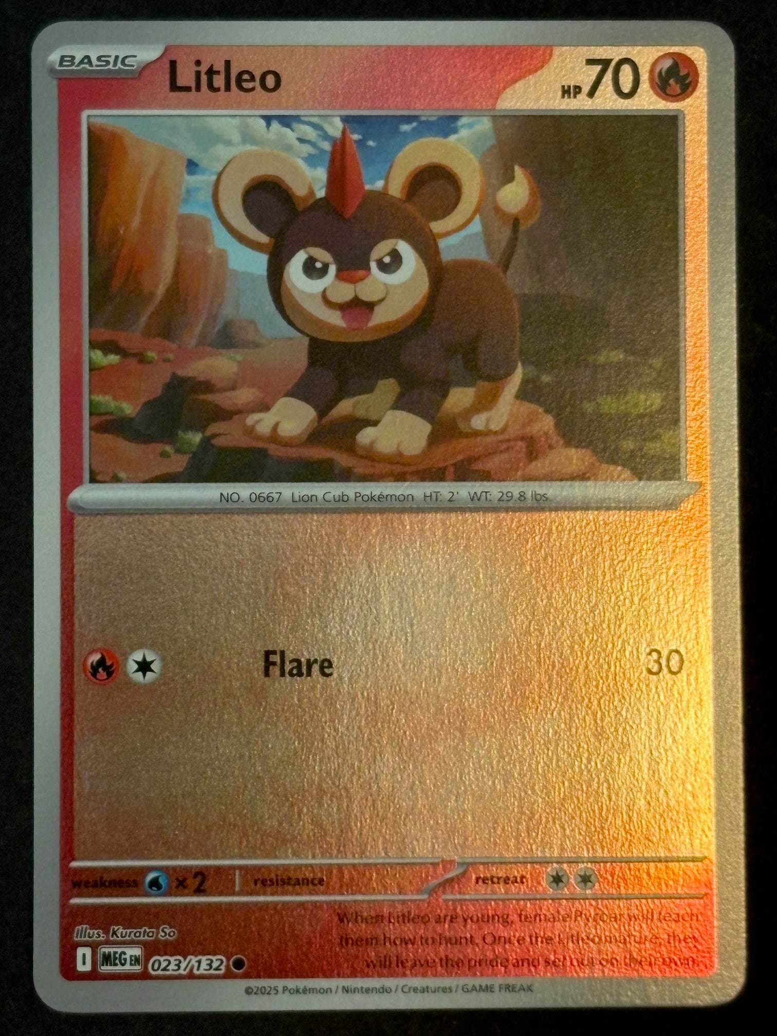 Litleo 023/132 MEG ENG 2025 (NM)