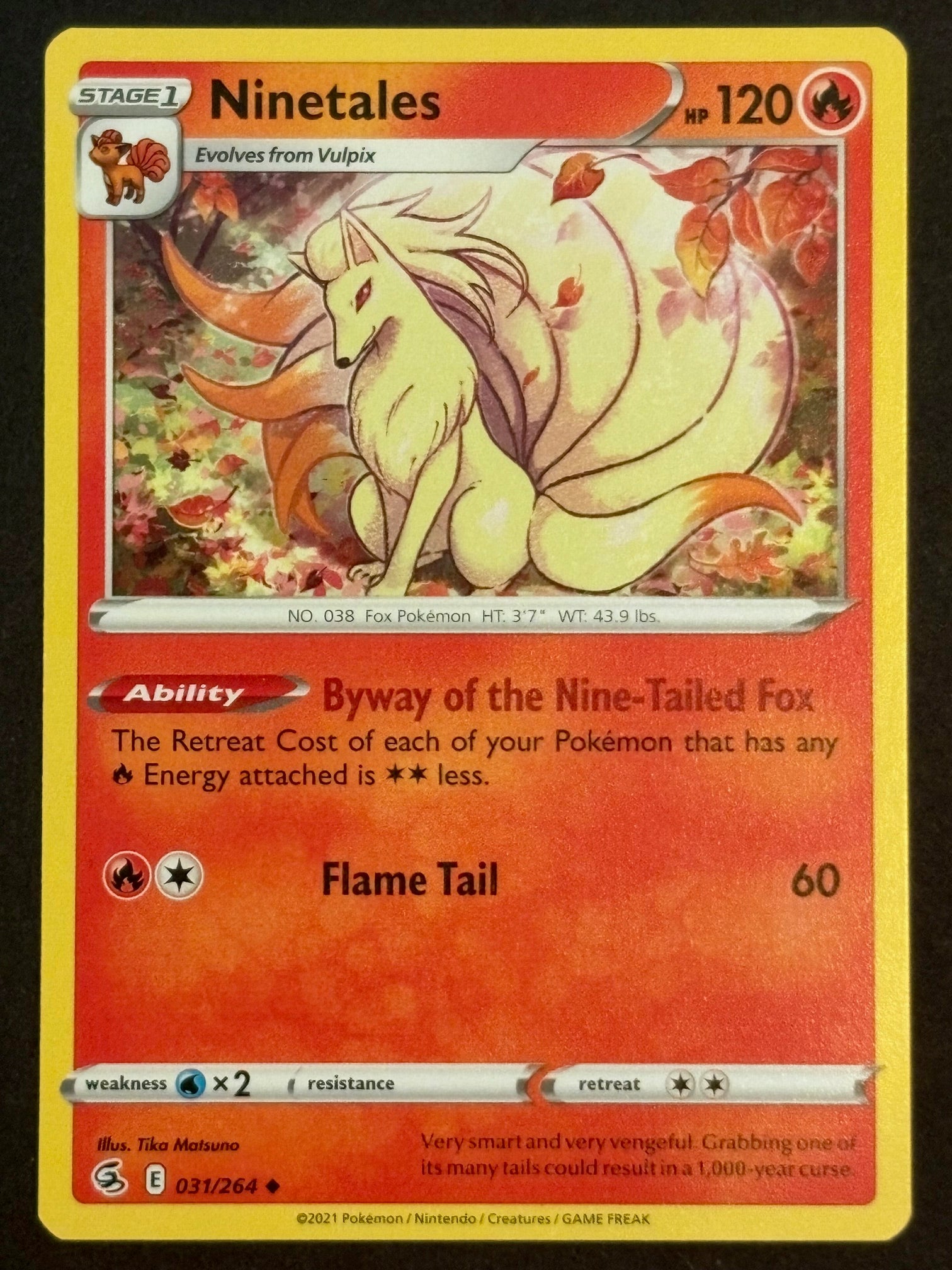 Ninetales 031/264 FST ENG 2021 (NM)