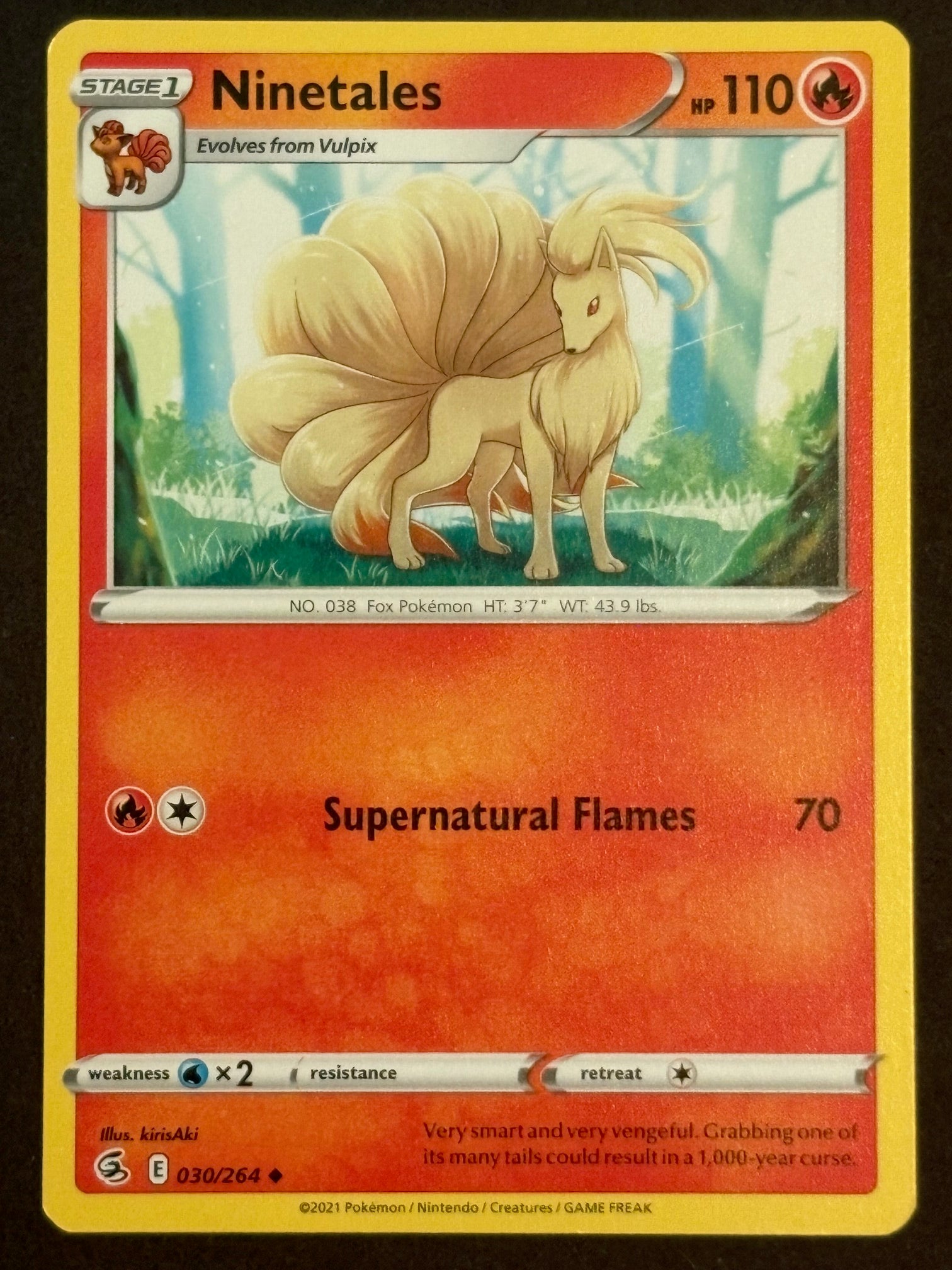 Ninetales 030/264 FST ENG 2021 (NM)