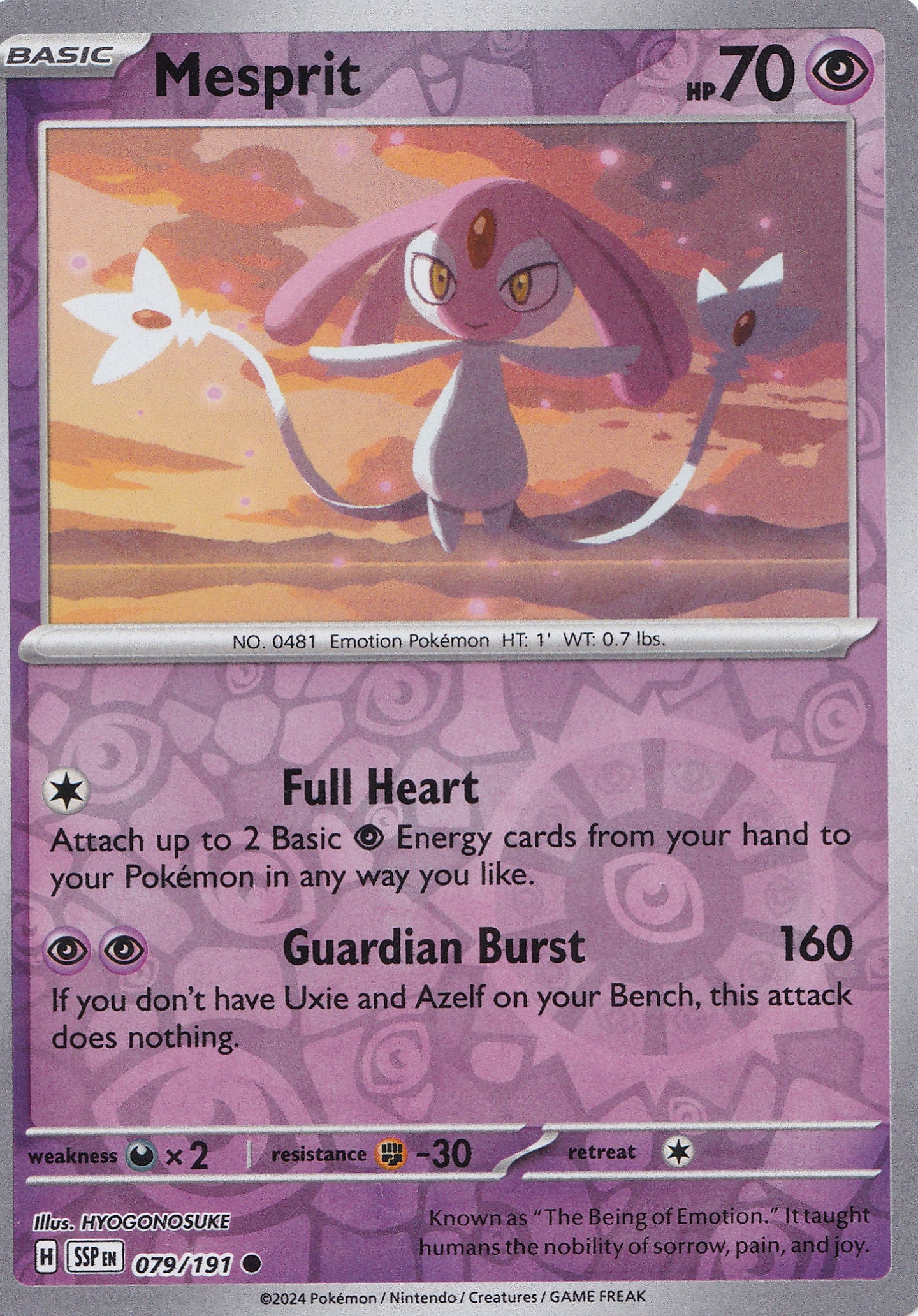 Mesprit 079/191 SCR ENG 2024 (NM)
