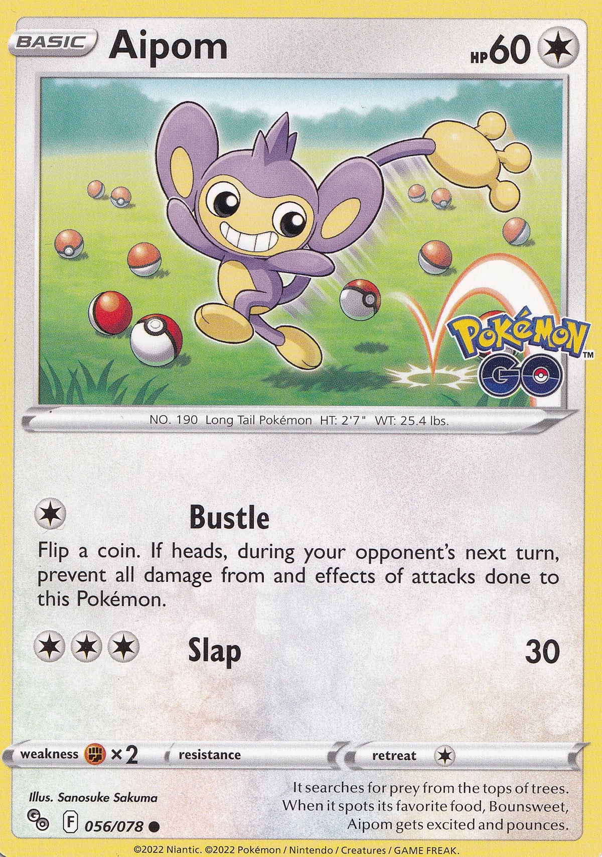 Aipom 056/078 PGO EN (NM)