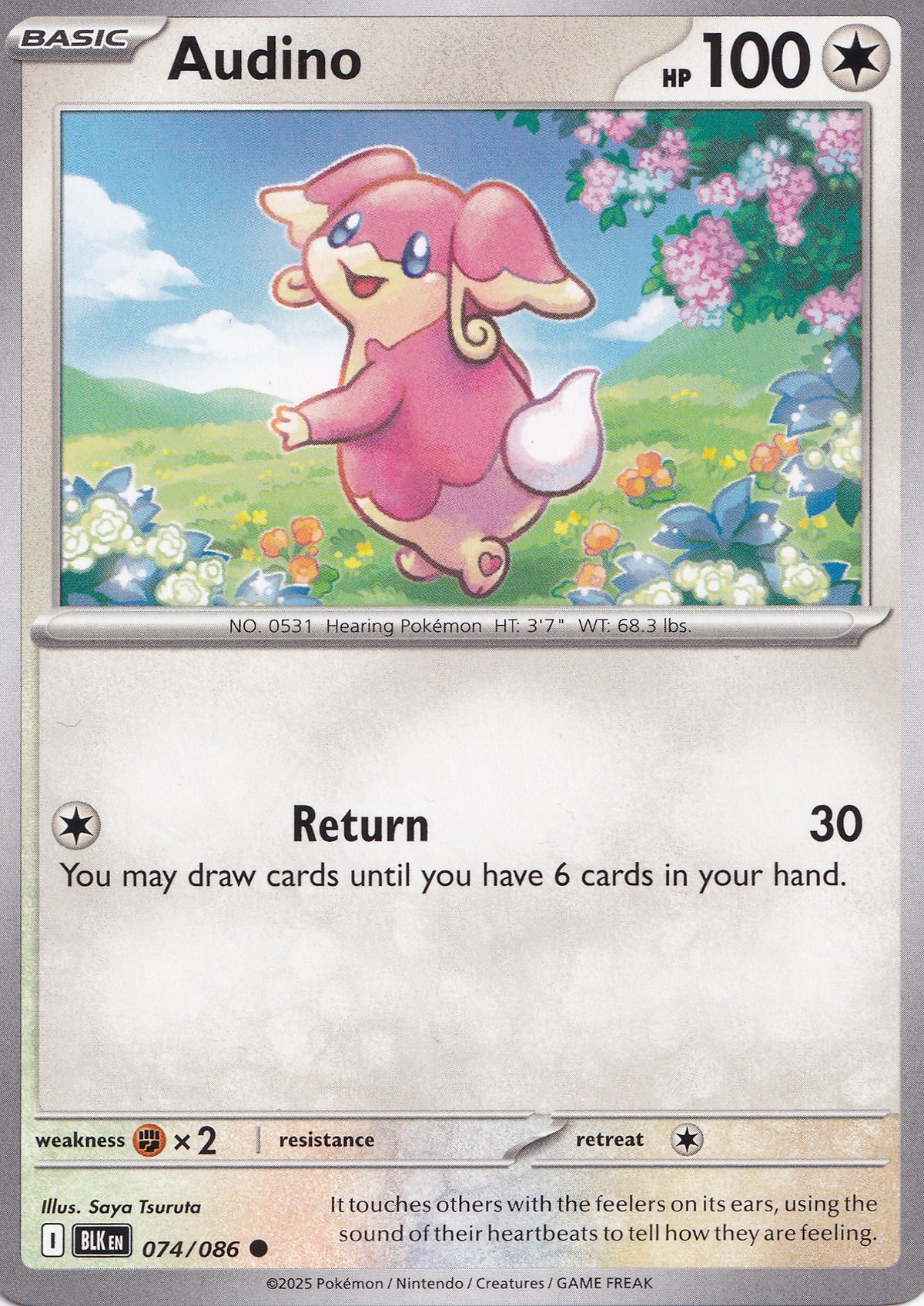Audino 074/086 BLK EN (NM)