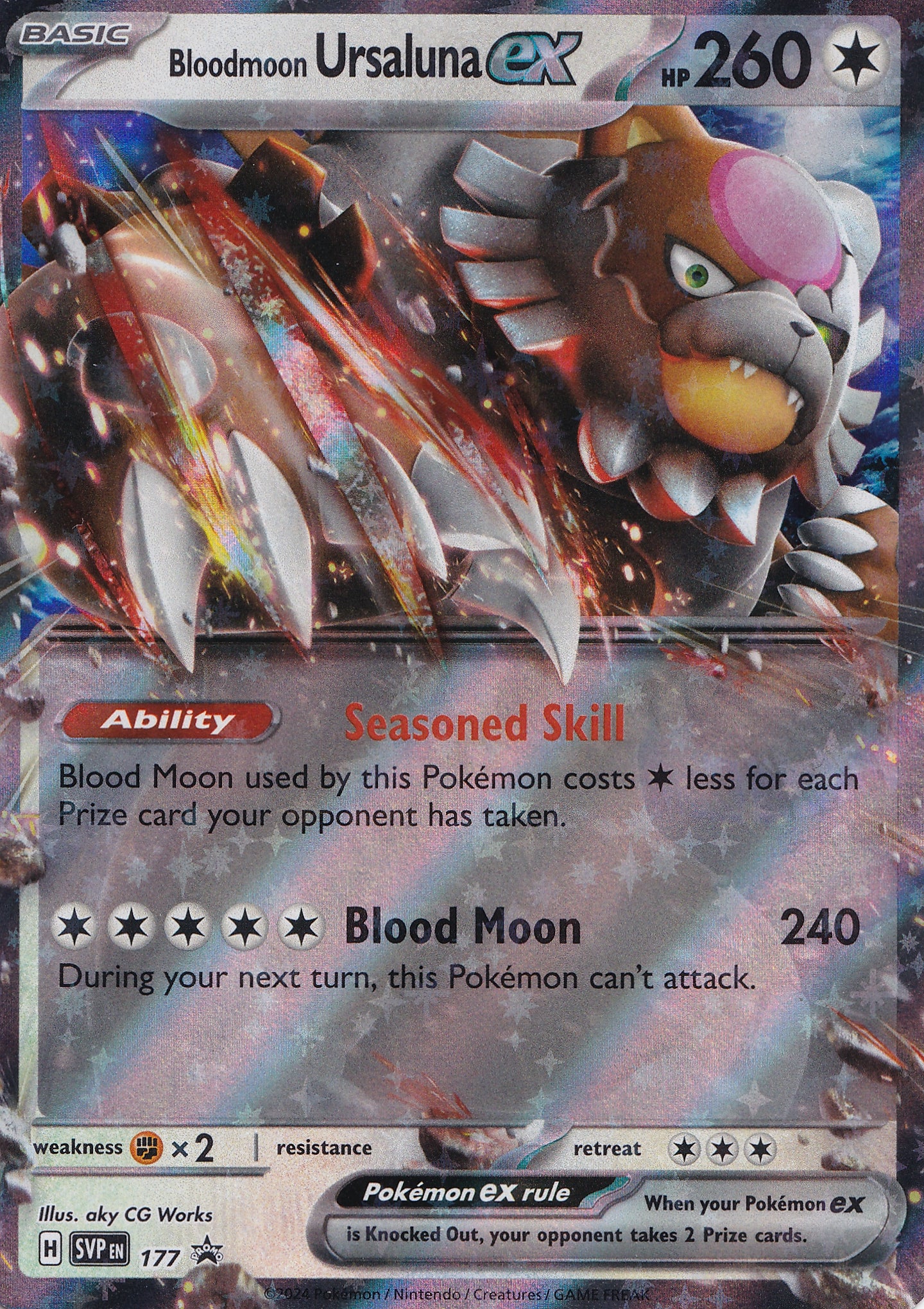 Bloodmoon Ursaluna ex SVP ENG 2024 (NM)