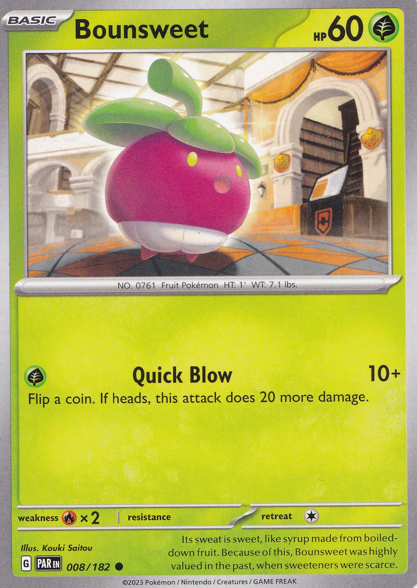Bounsweet 008/182 PAR ENG 2023 (NM)