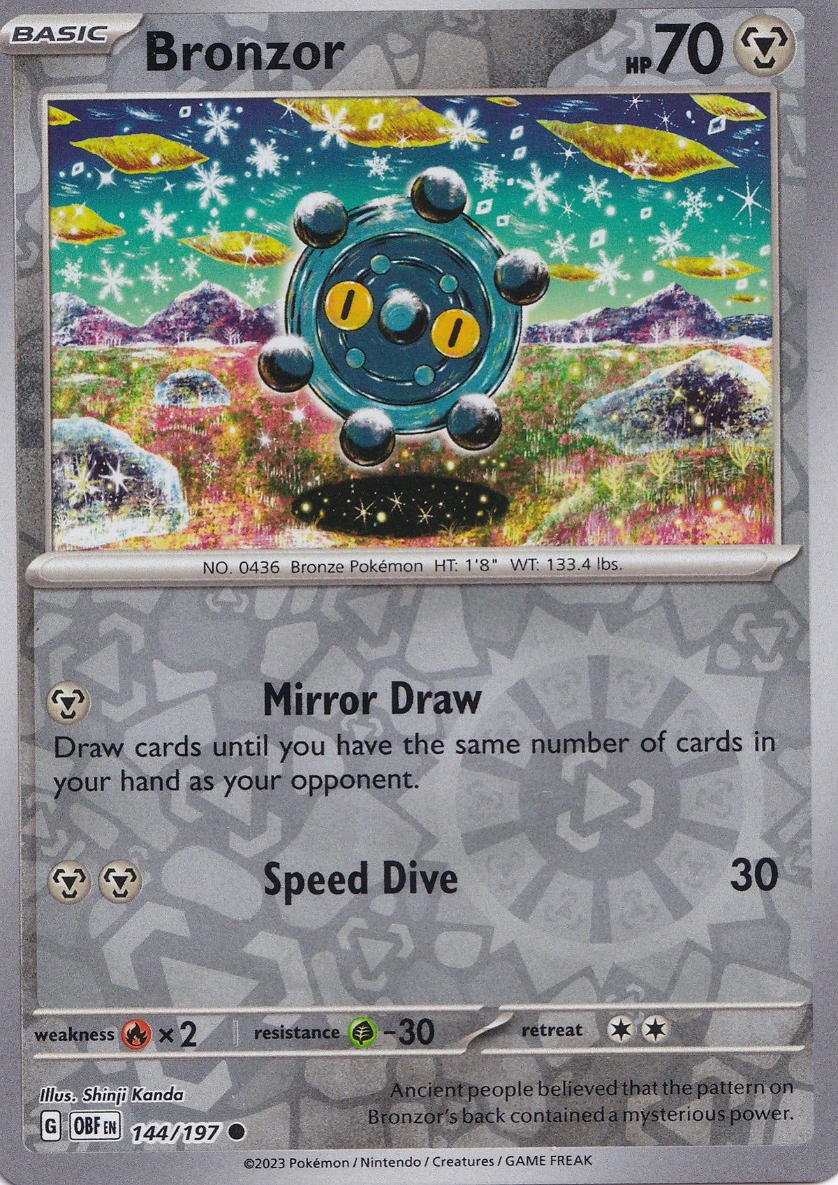 Bronzor 144/197 OBF ENG 2023 (NM)