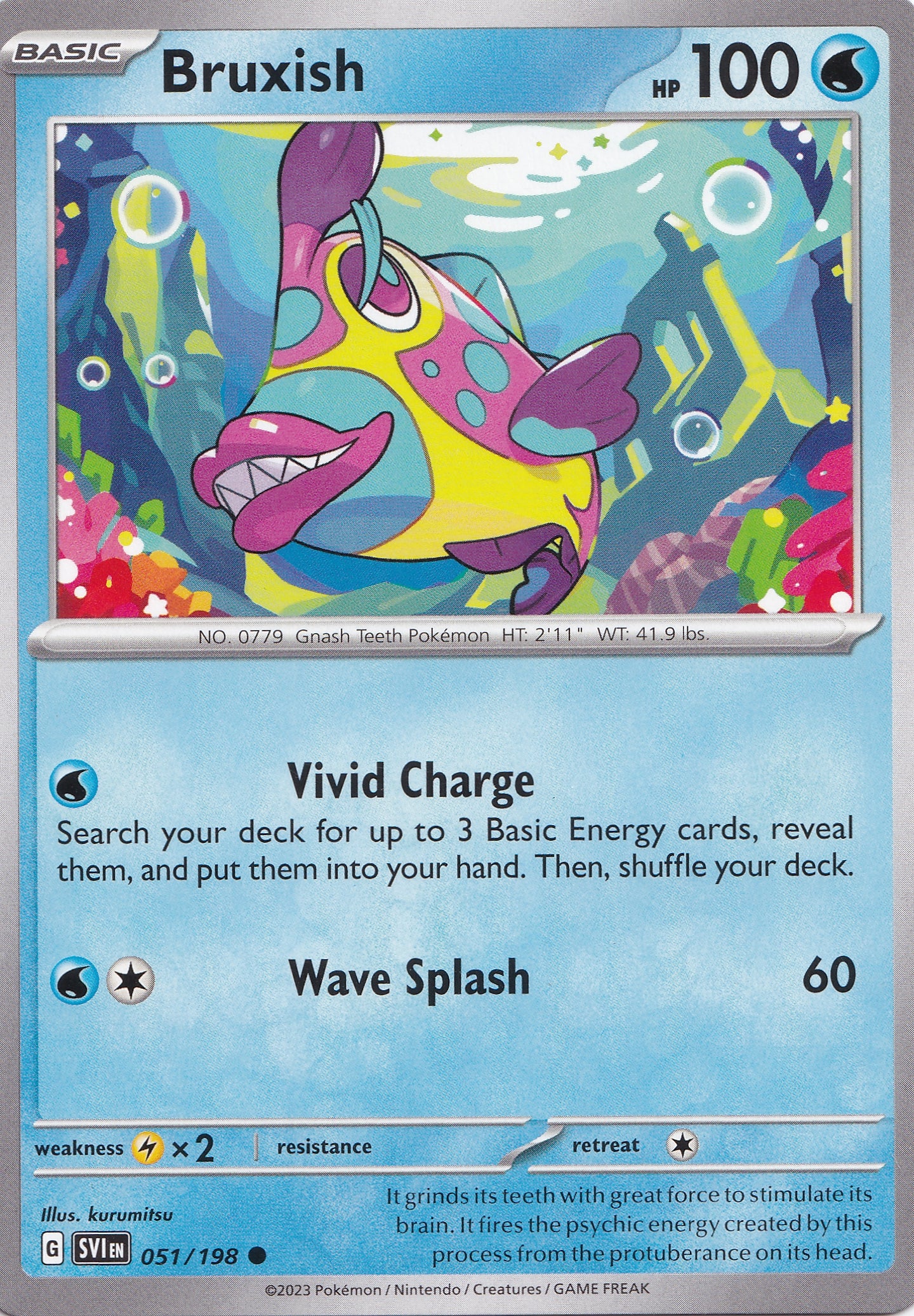 Bruxish 049/191 SCR ENG 2024 (NM)
