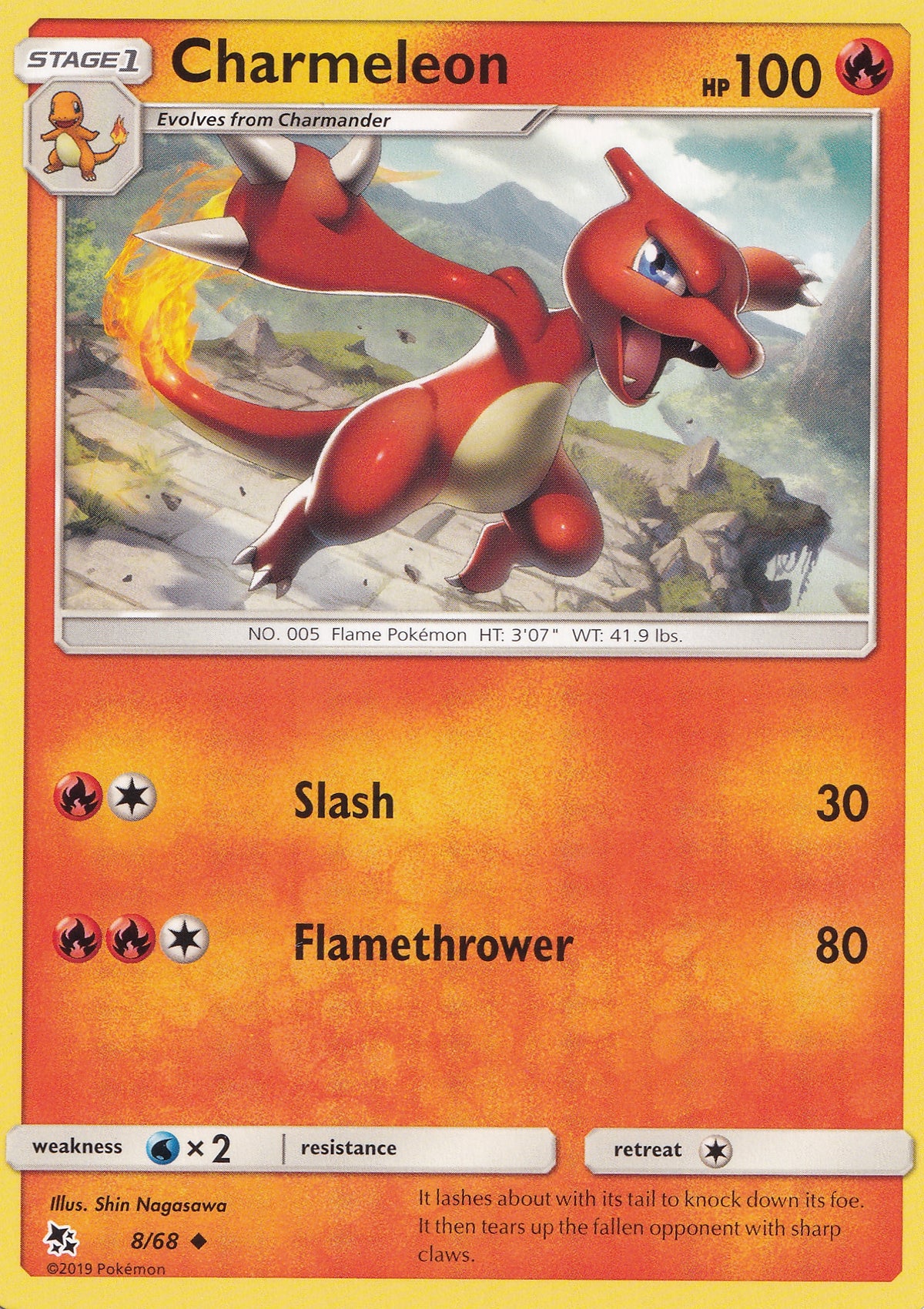 Charmeleon 8/68 HIF ENG 2019 (NM)