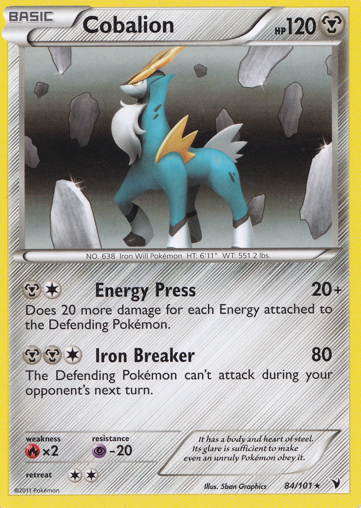 Cobalion 84/101 NVI ENG 2011 (NM)