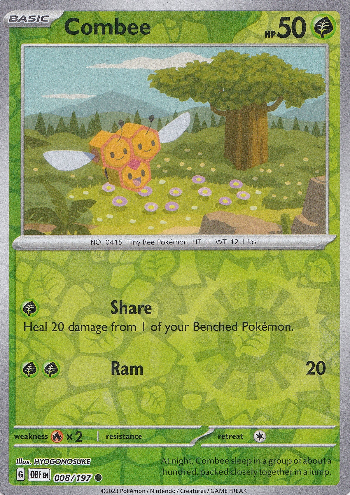 Combee 008/197 OBF ENG 2023 (NM)