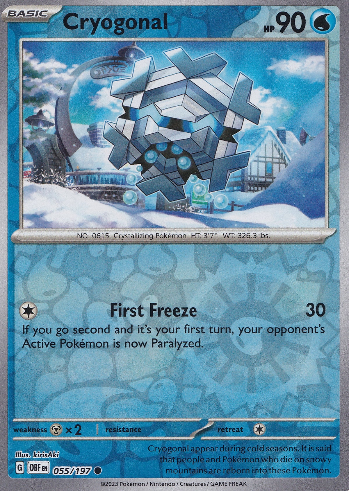 Cryogonal 055/197 OBF ENG 2023 (NM)
