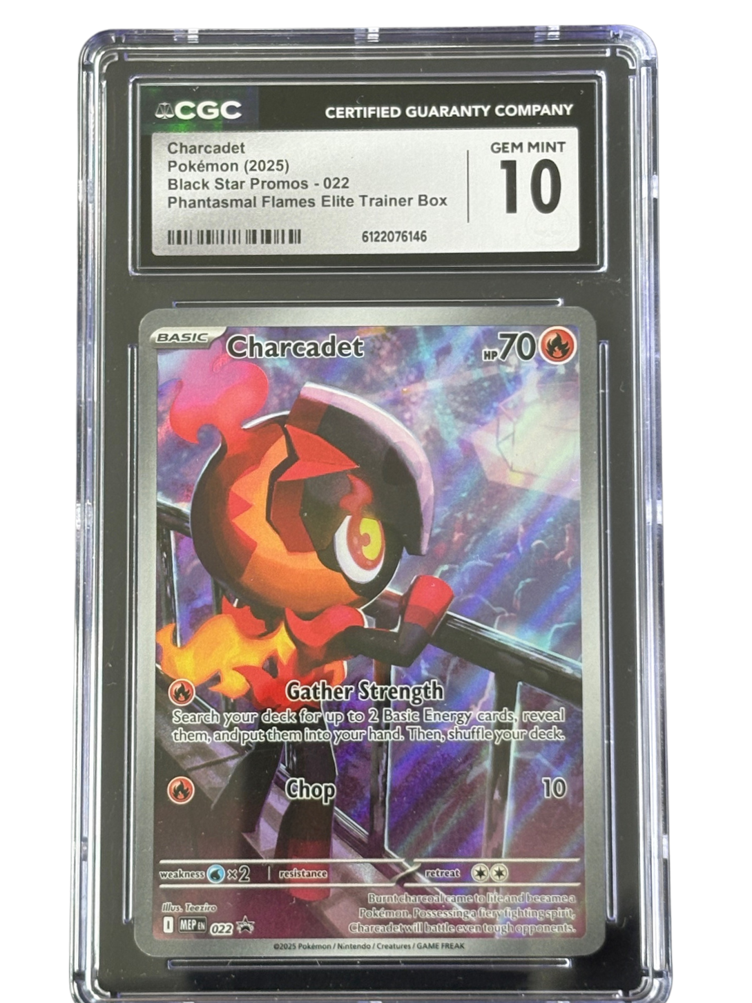 Charcadet SVP 022 ENG 2025 CGC 10 Gem Mint
