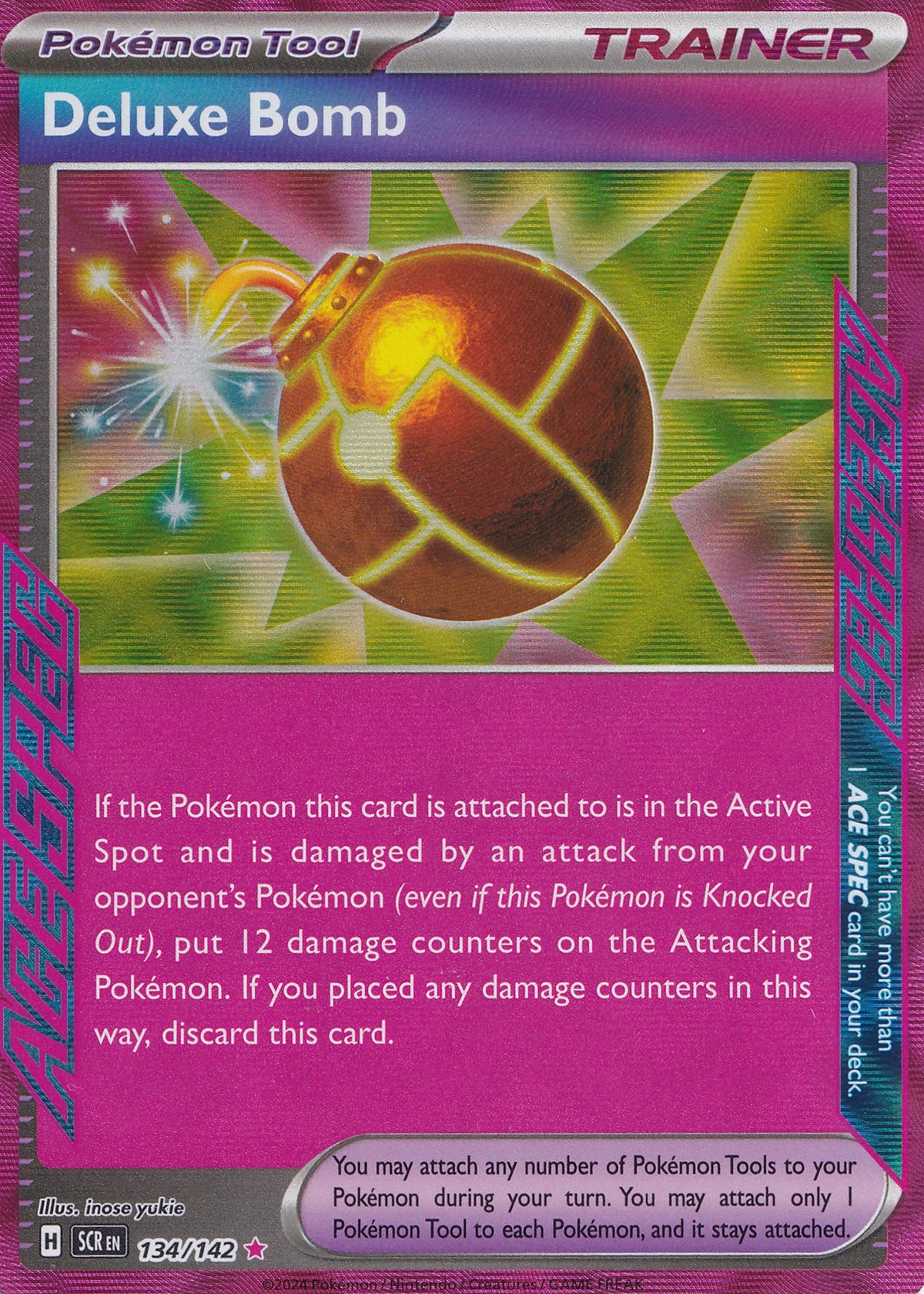 Deluxe Bomb 134/142 SCR ENG 2025 (NM)