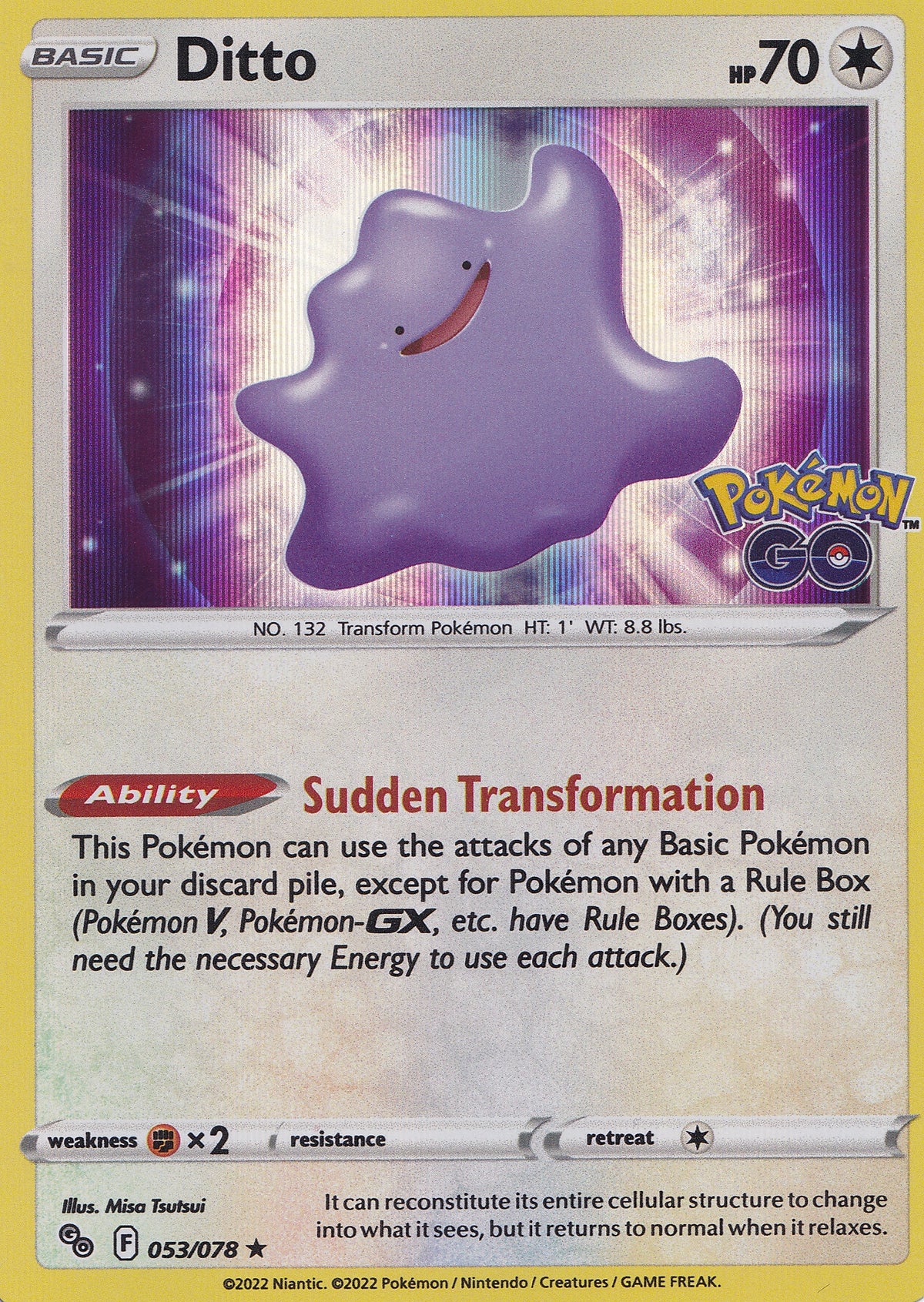 Ditto 053/078 PGO ENG 2022 (NM)