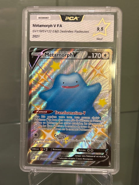 Ditto V SV118/SV122 FR 2021 Full Art PCA 9.5