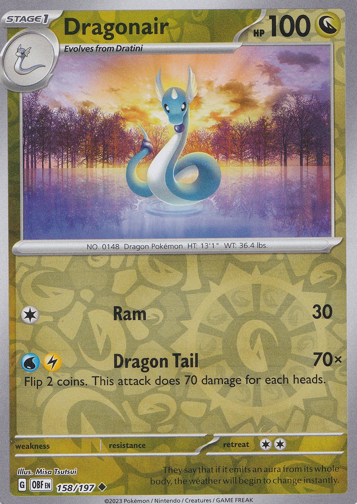 Dragonair 158/197 OBF ENG 2023 (NM)