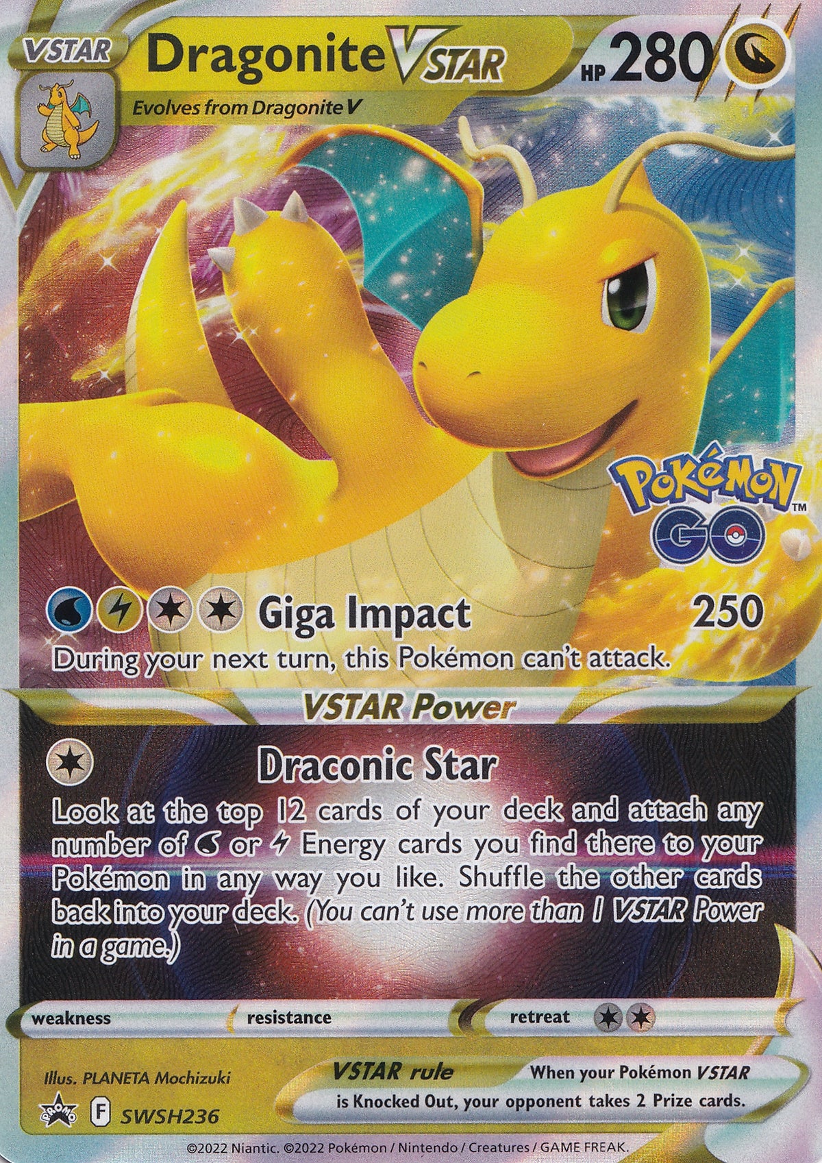 Dragonite VSTAR Promo SWSH236 ENG 2022 (NM)