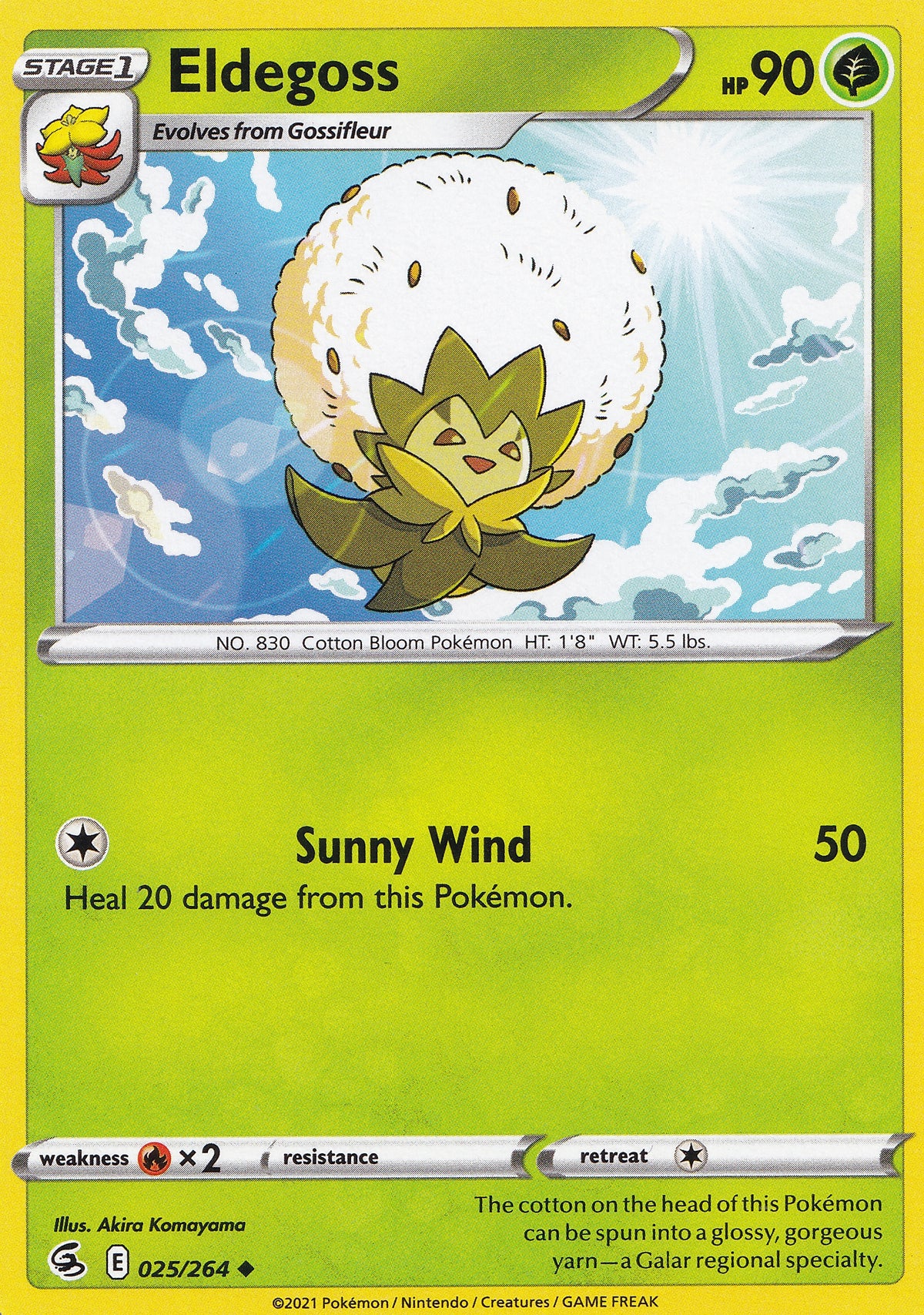 Eldegoss 025/264 EN (NM)