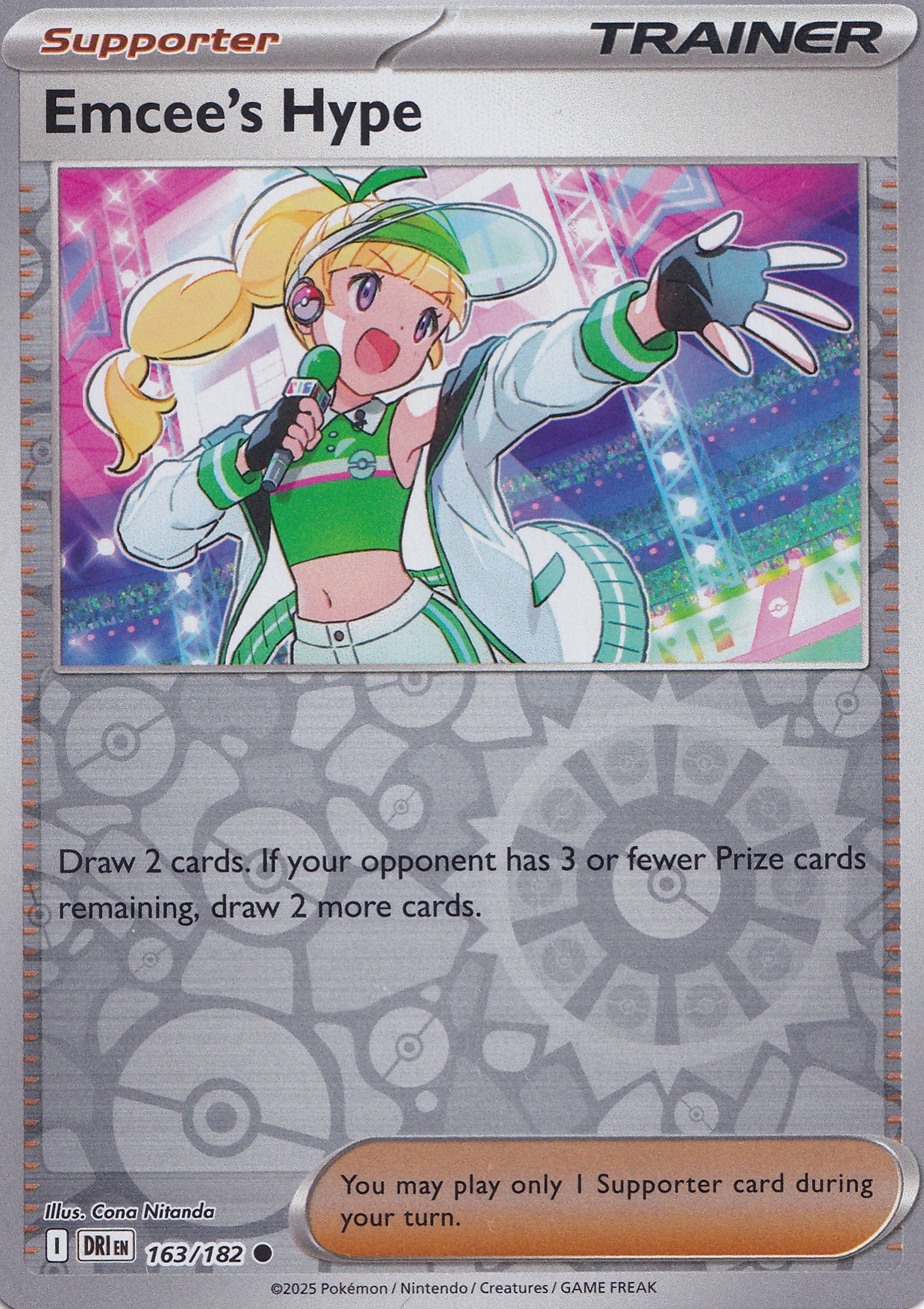 Emcee's Hype 163/182 DRI ENG 2025 (NM)