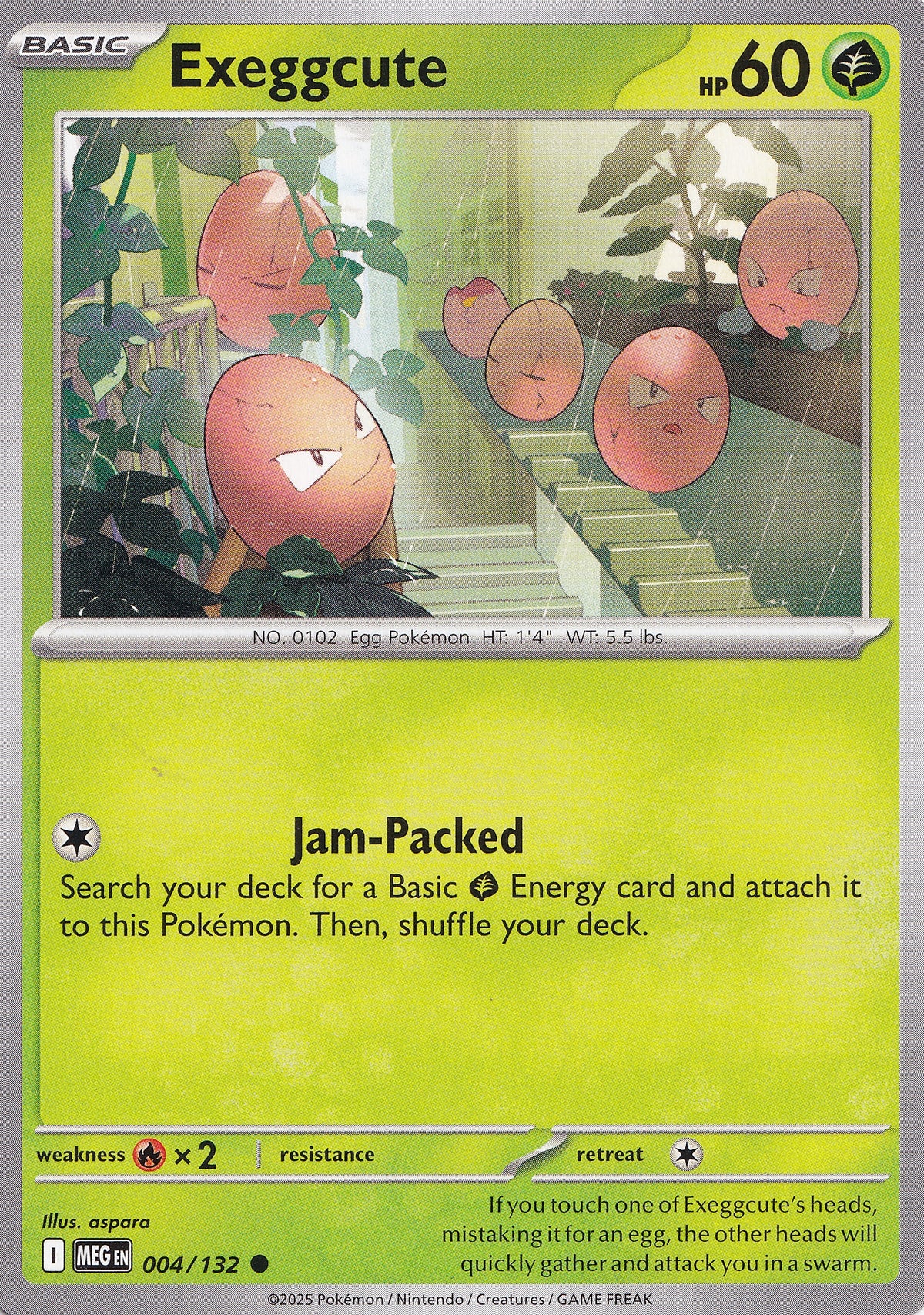 Exeggcute 004/132 MEG EN (NM)