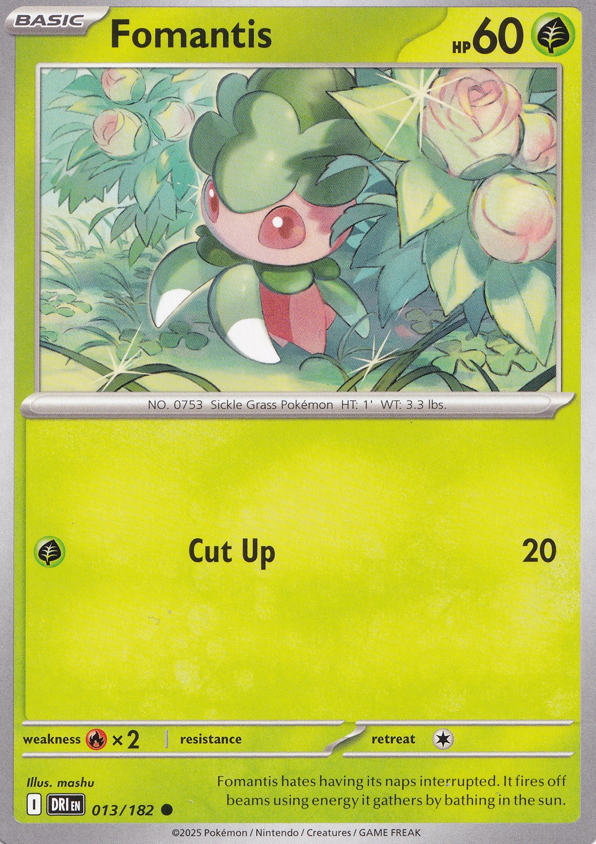 Fomantis 013/182 DRI EN (NM)