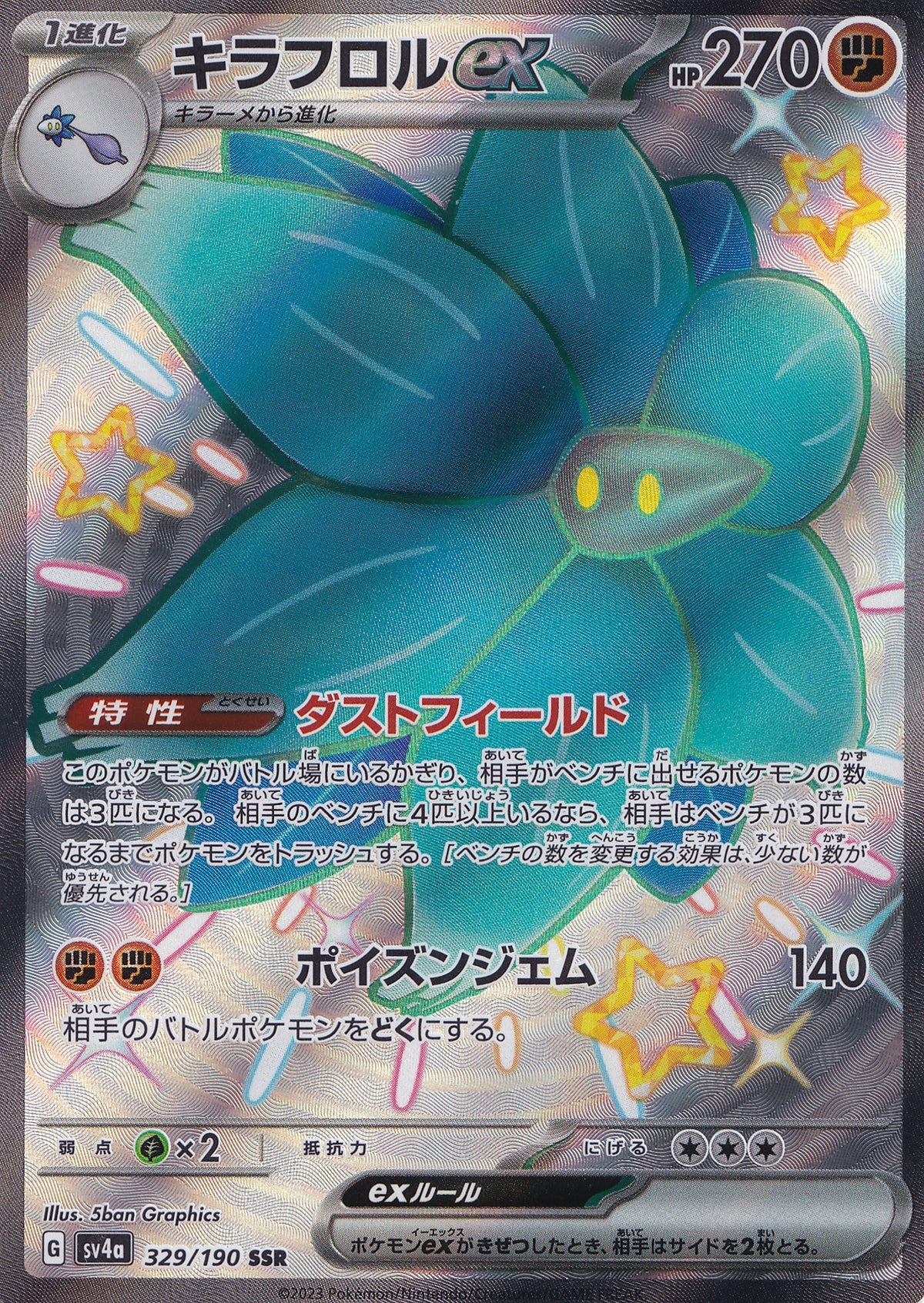 Glimmora ex 329/190 SV4a JP (NM)