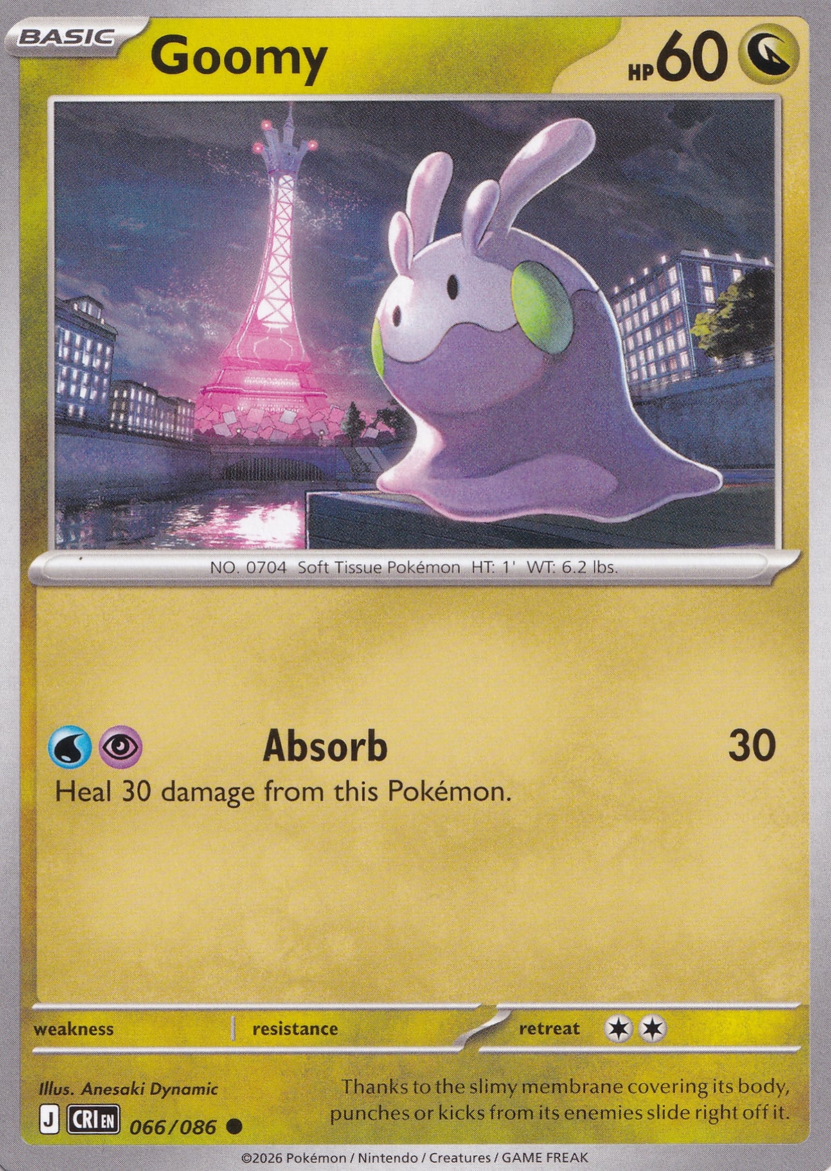Goomy 066/086 CRI EN (NM)