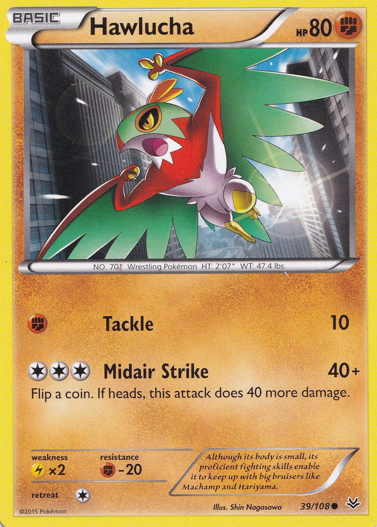 Hawlucha 039/108 ROS EN (LP)