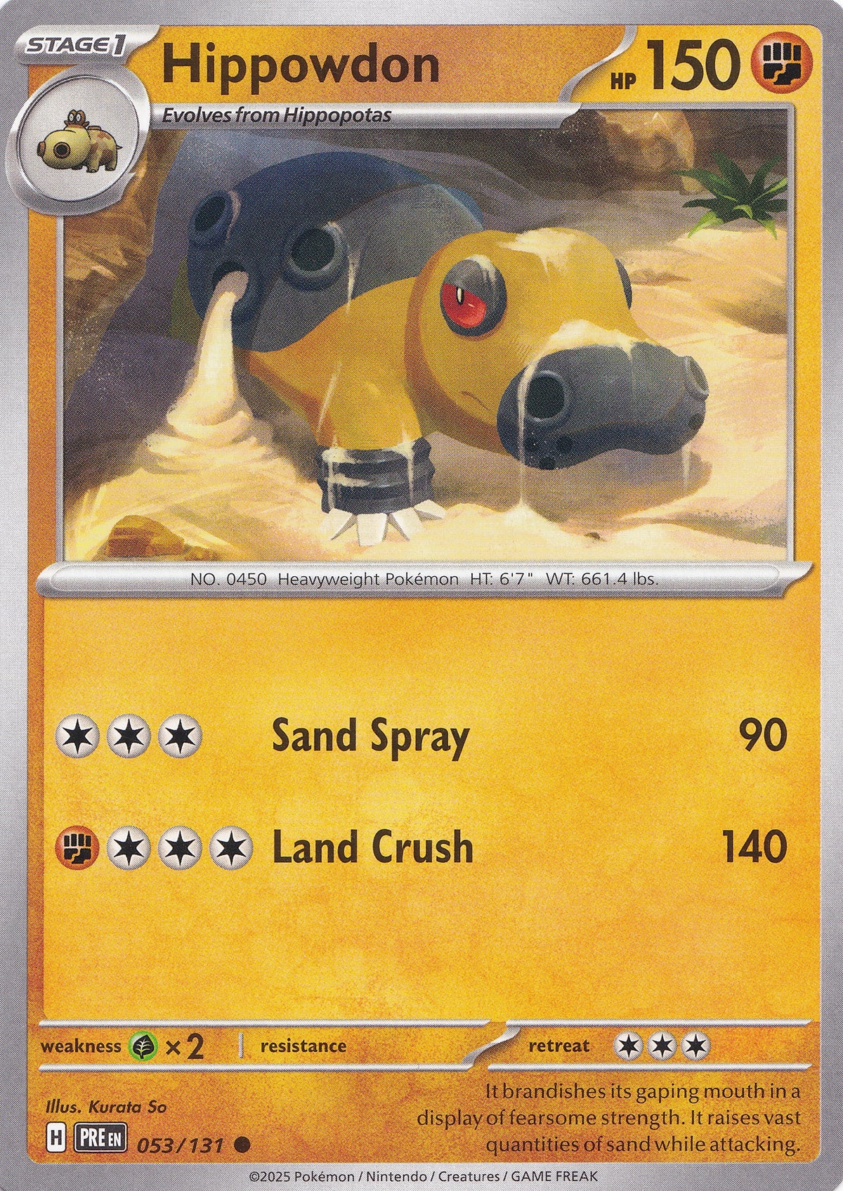 Hippowdon 053/131 PRE EN (NM)
