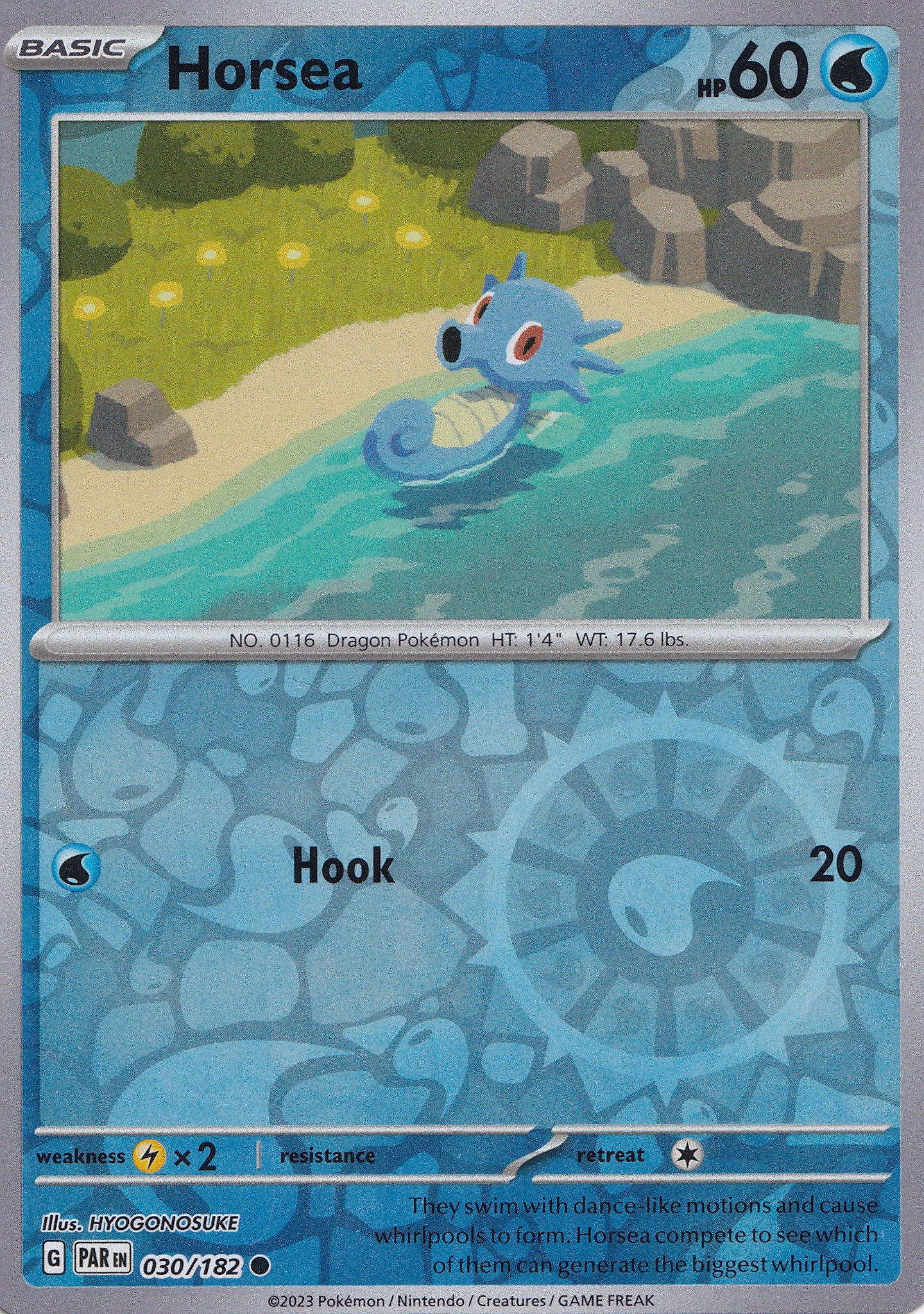 Horsea 030/182 PAR ENG 2023 (NM)