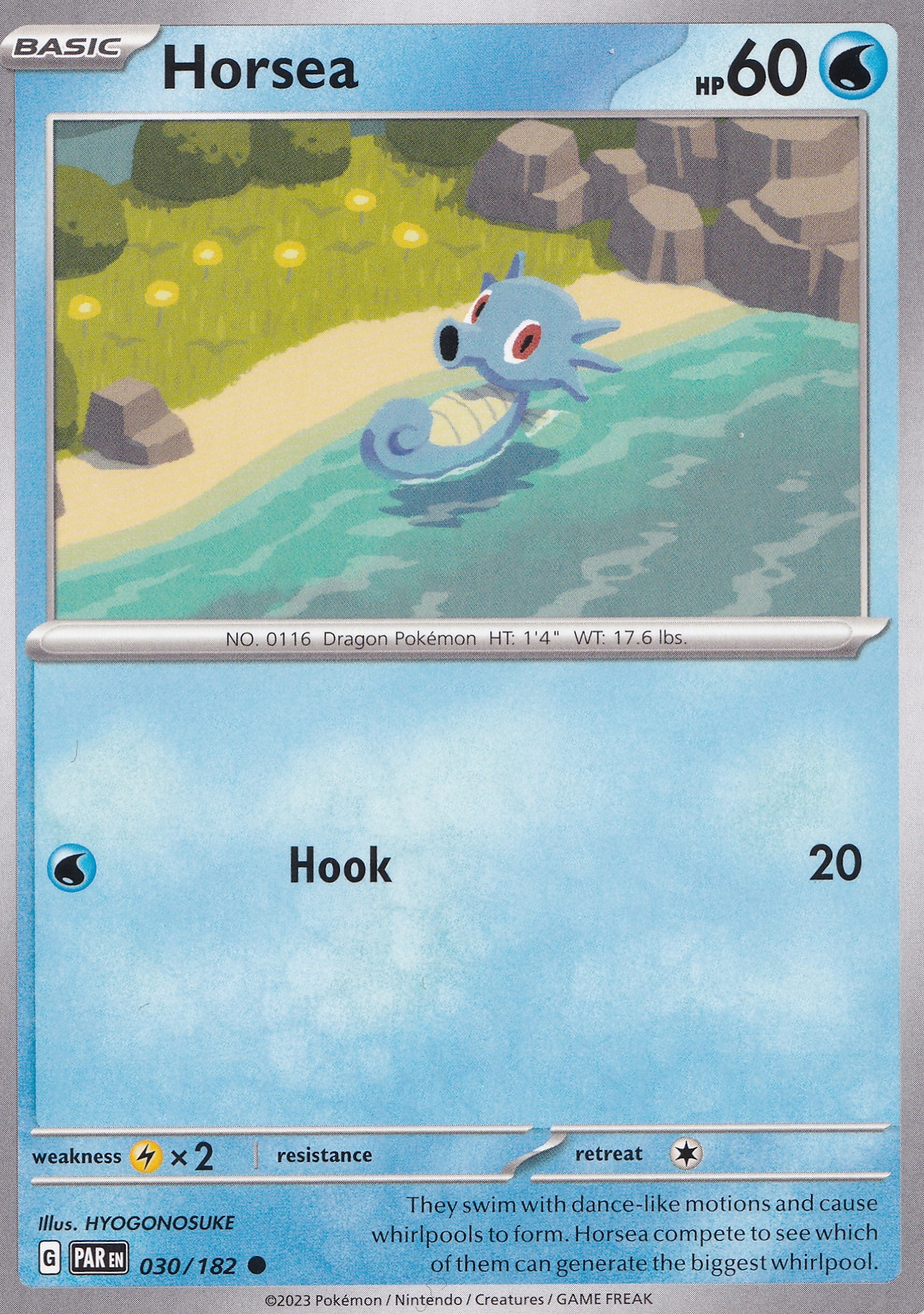 Horsea 030/182 PAR ENG 2023 (NM)
