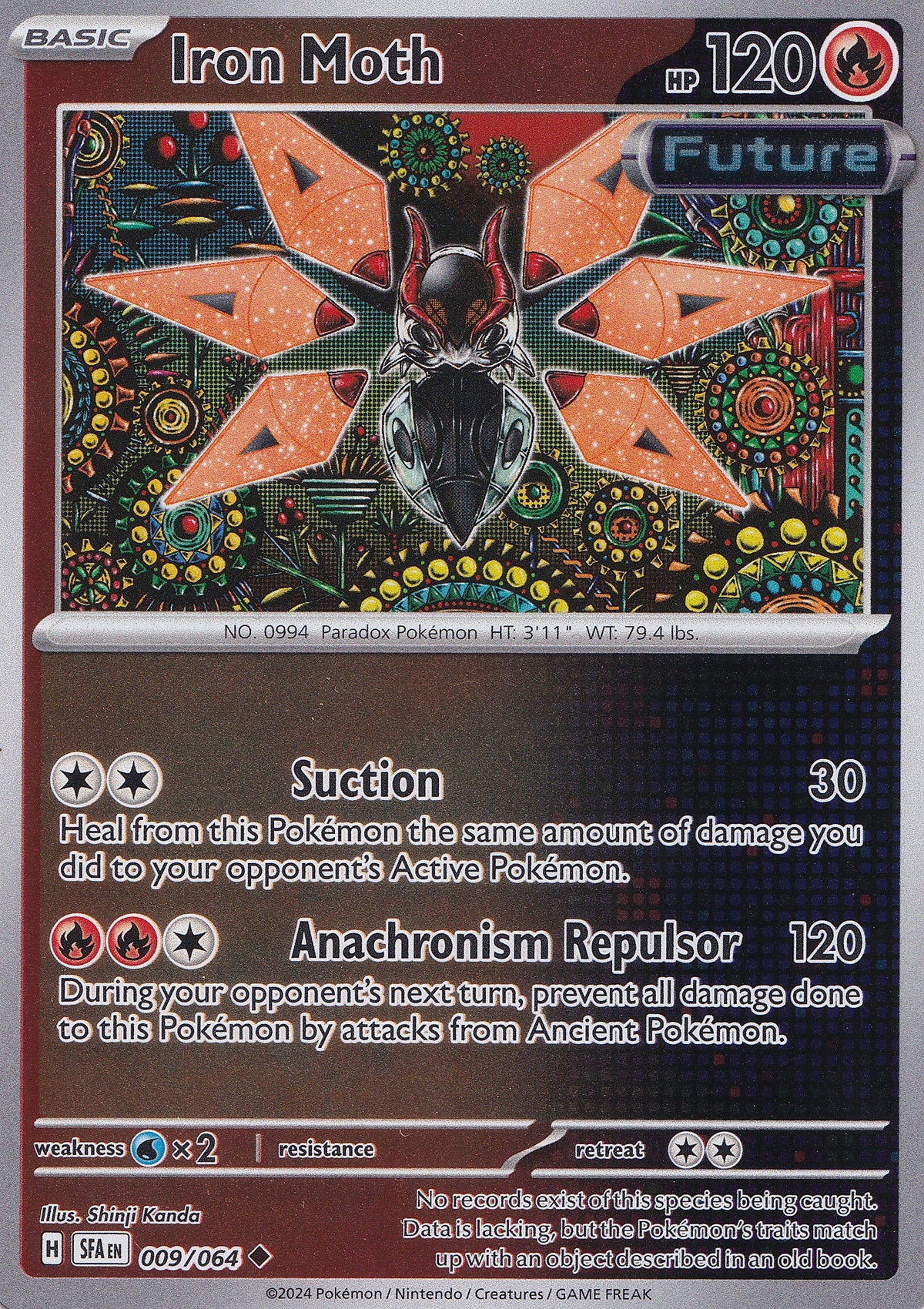 Iron Moth 009/064 SFA ENG 2024 (NM)