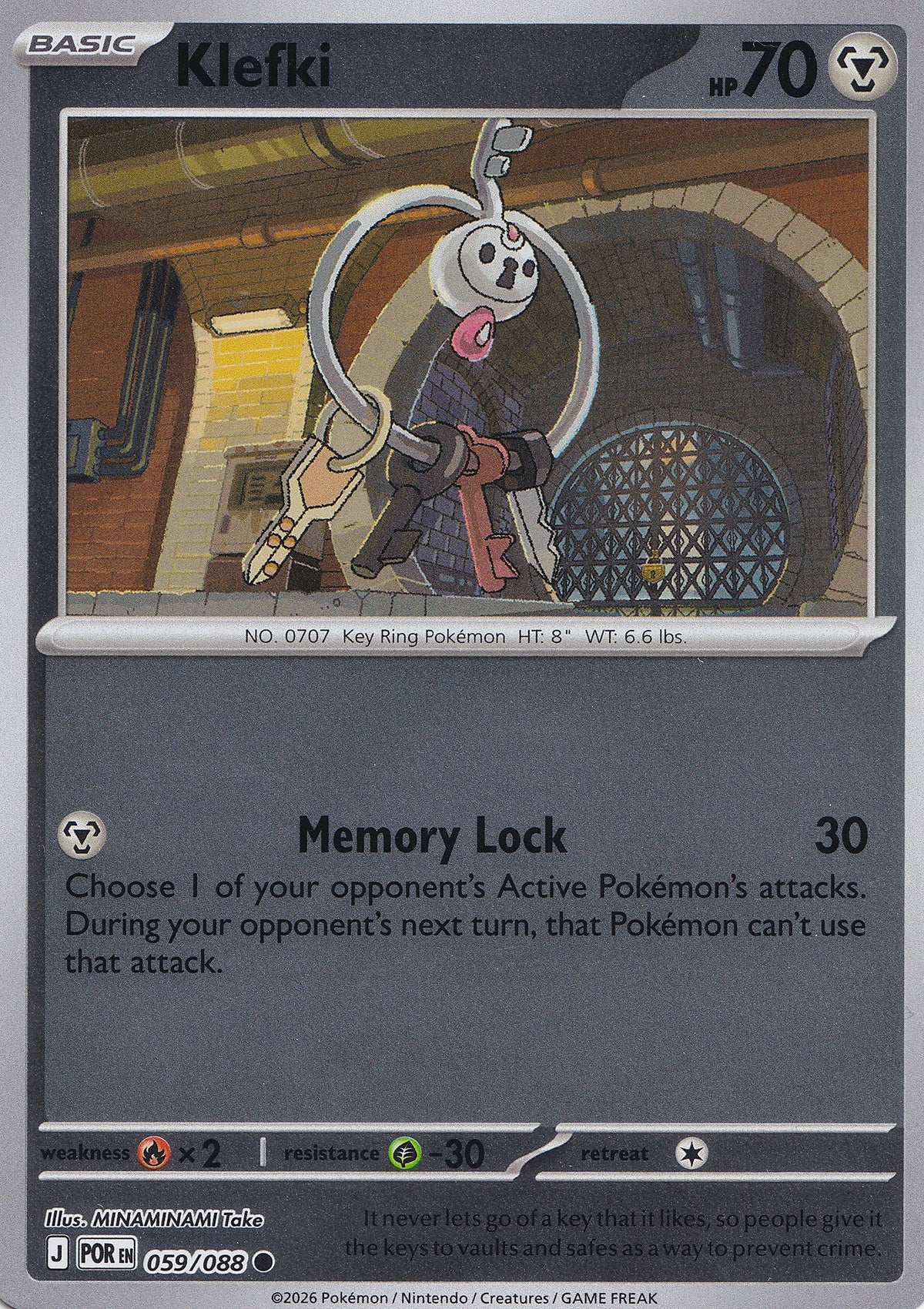 Klefki 059/088 POR ENG 2026 (NM)