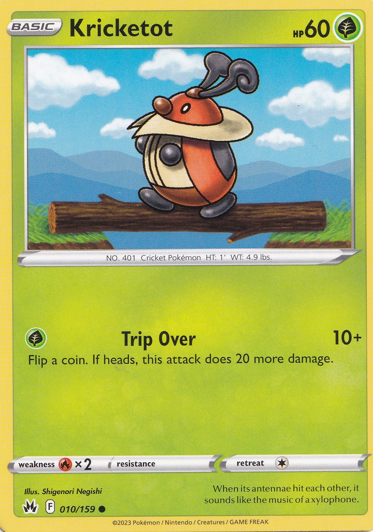 Kricketot 010/159 EN (NM)