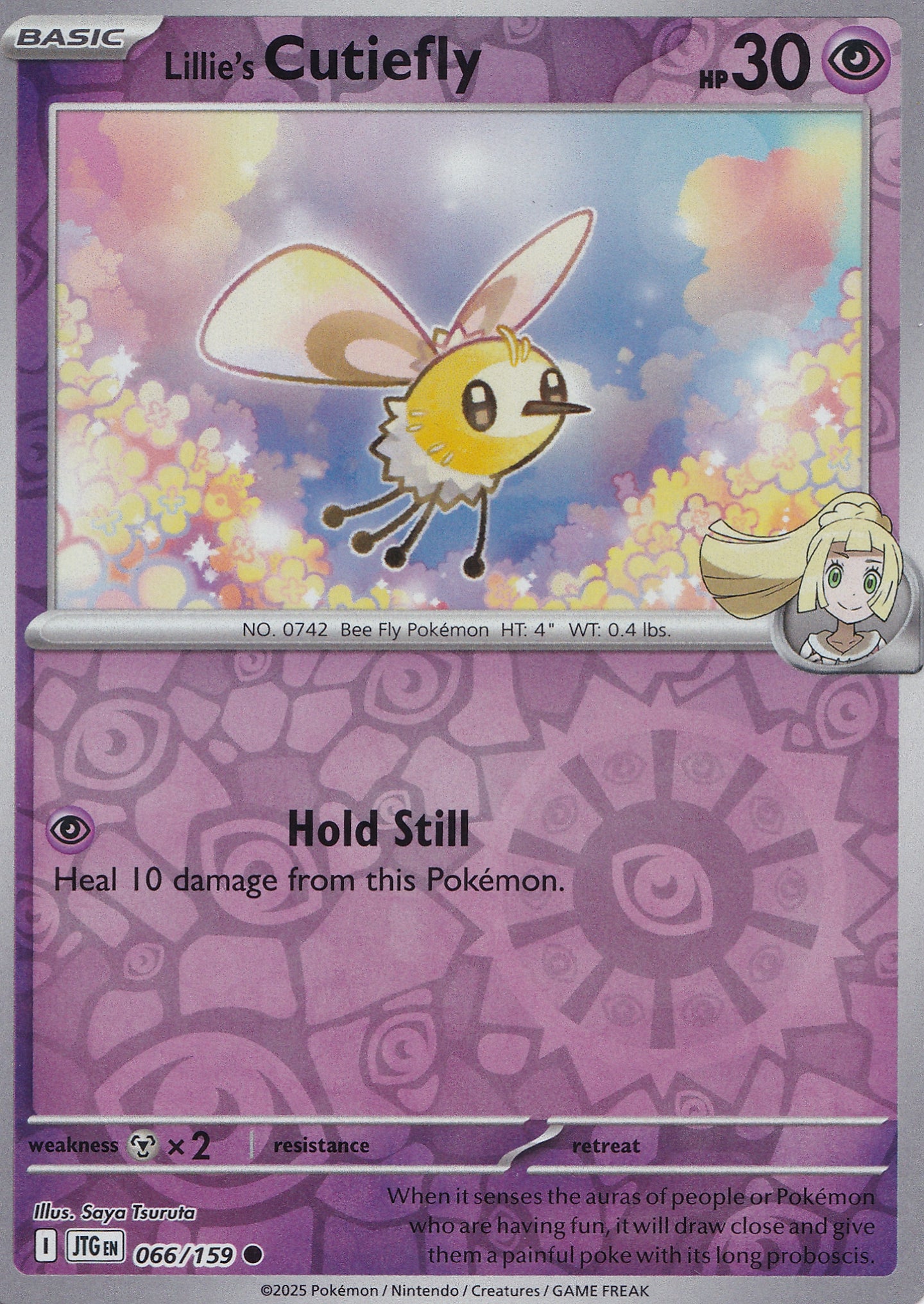Lillie's Cutiefly 066/159 JTG ENG 2025 (NM)
