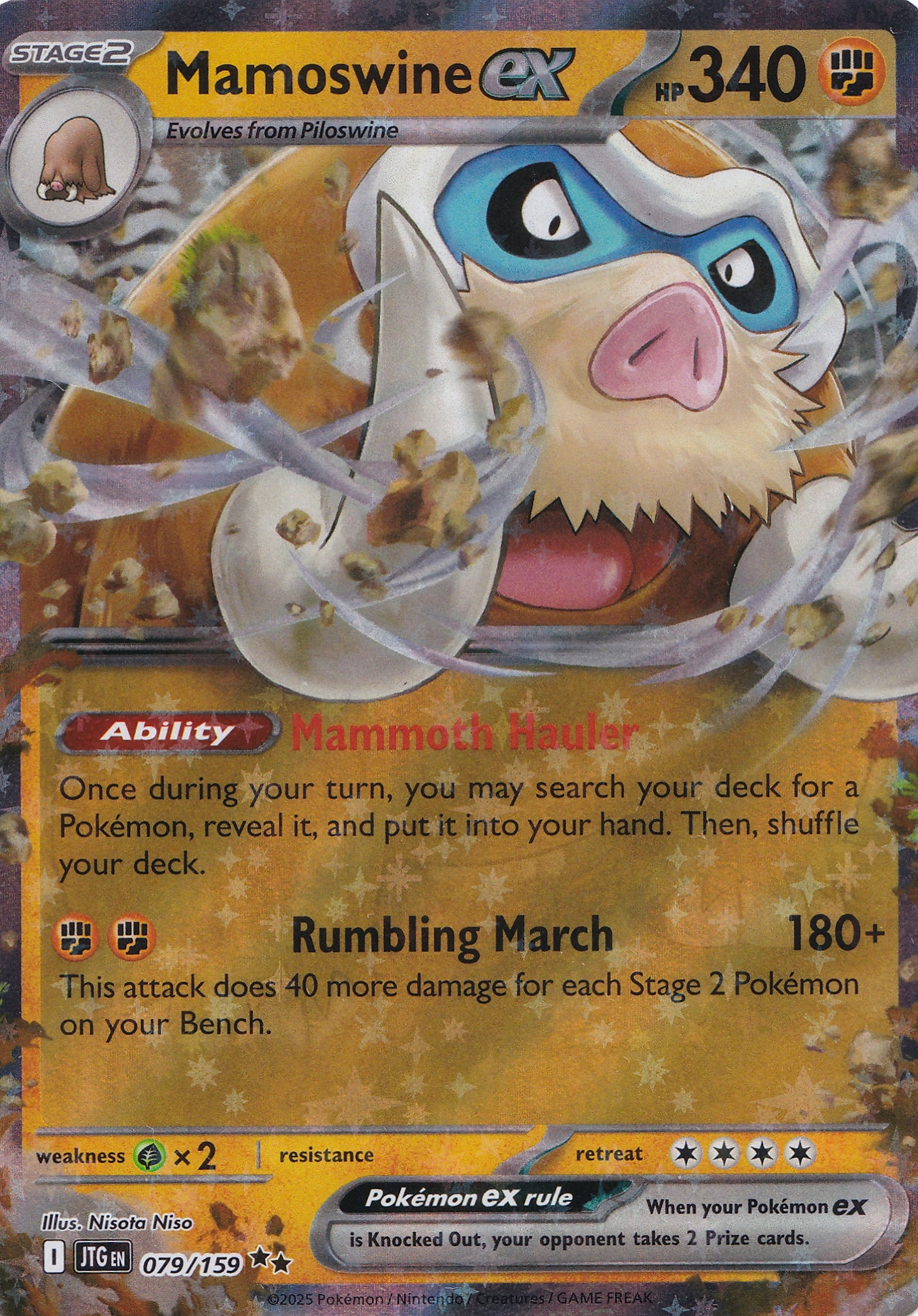 Mamoswine ex 079/159 JTG ENG 2025 (NM)