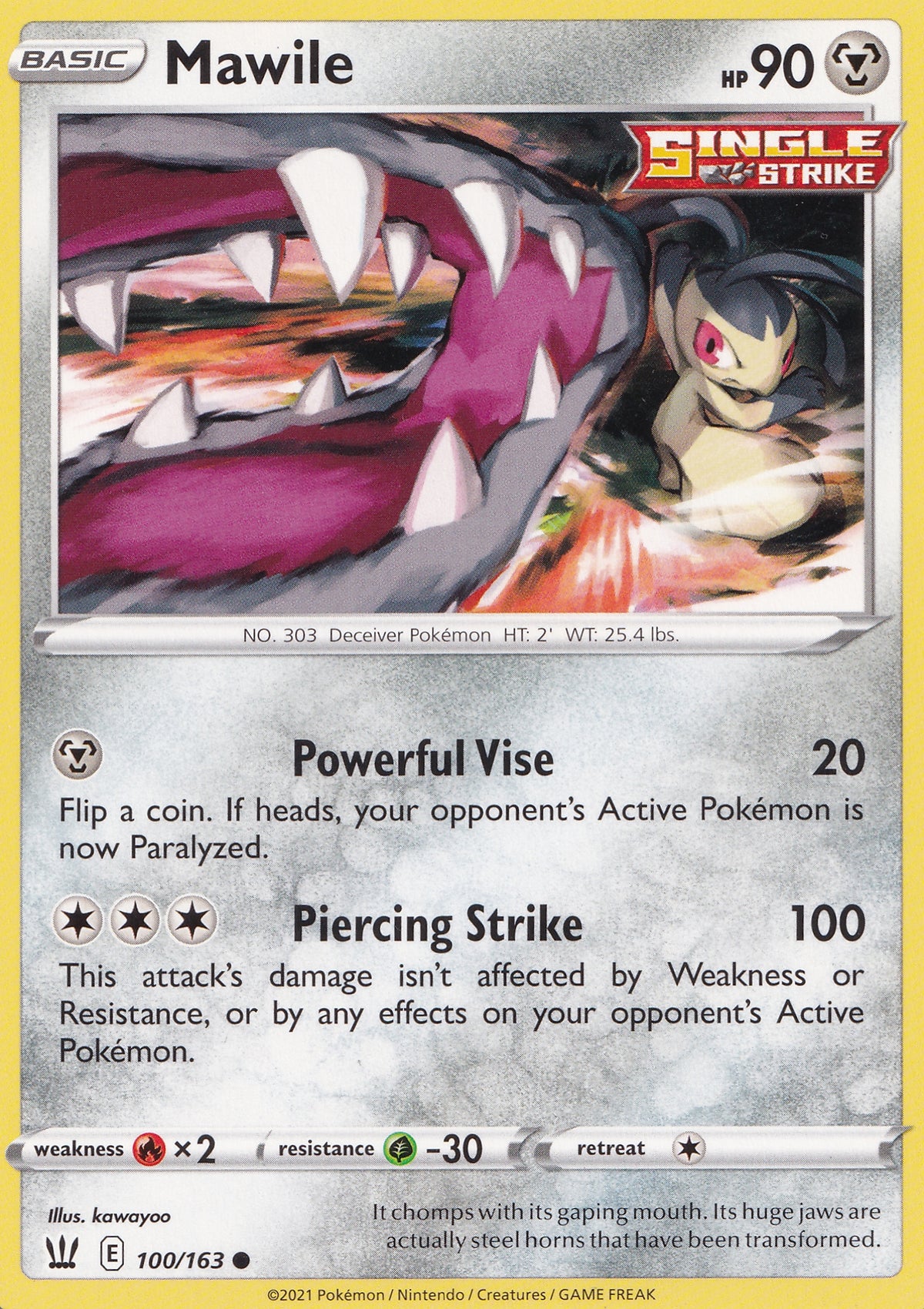 Mawile 100/163 BST ENG 2021 (NM)