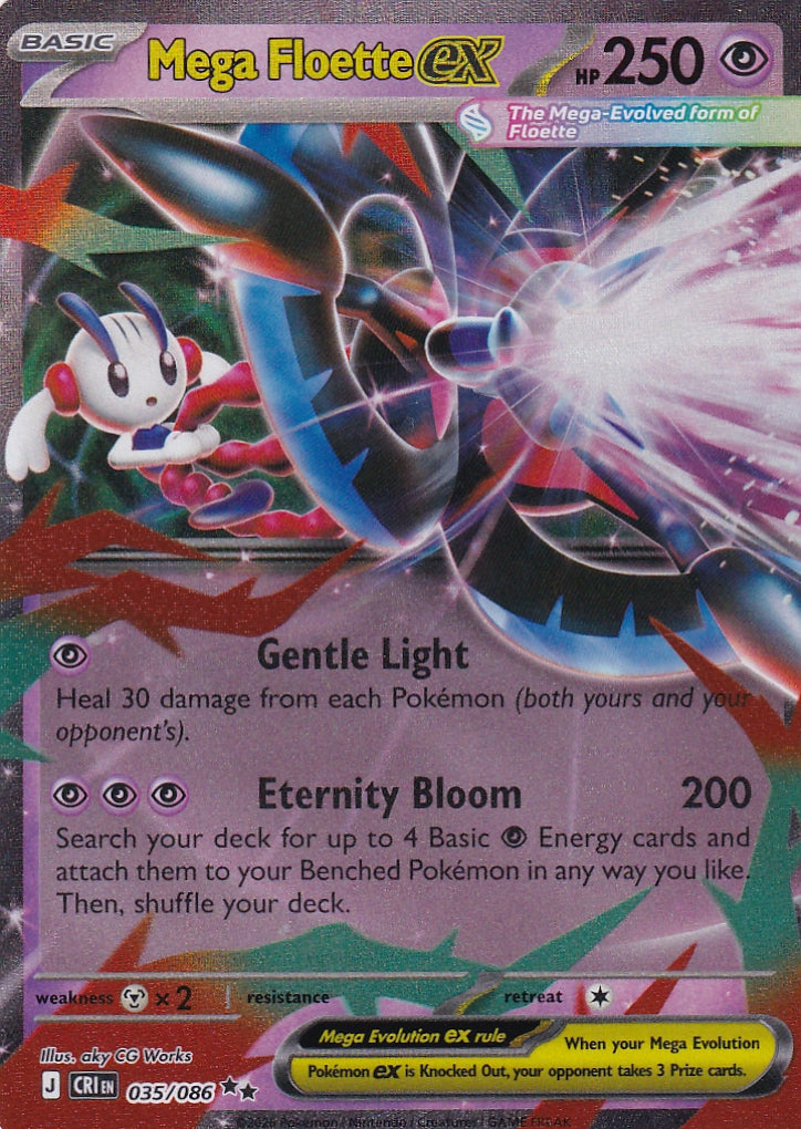 Mega Floette ex 035/086 ENG 2026 (NM)