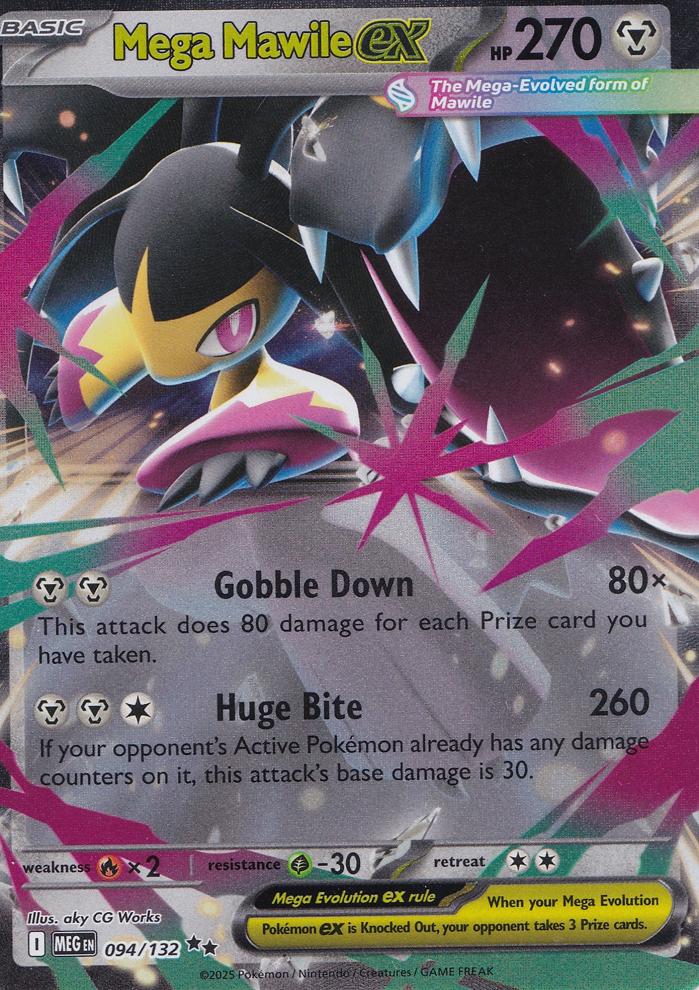 Mega Mawile ex 094/132 MEG ENG 2025 (NM)